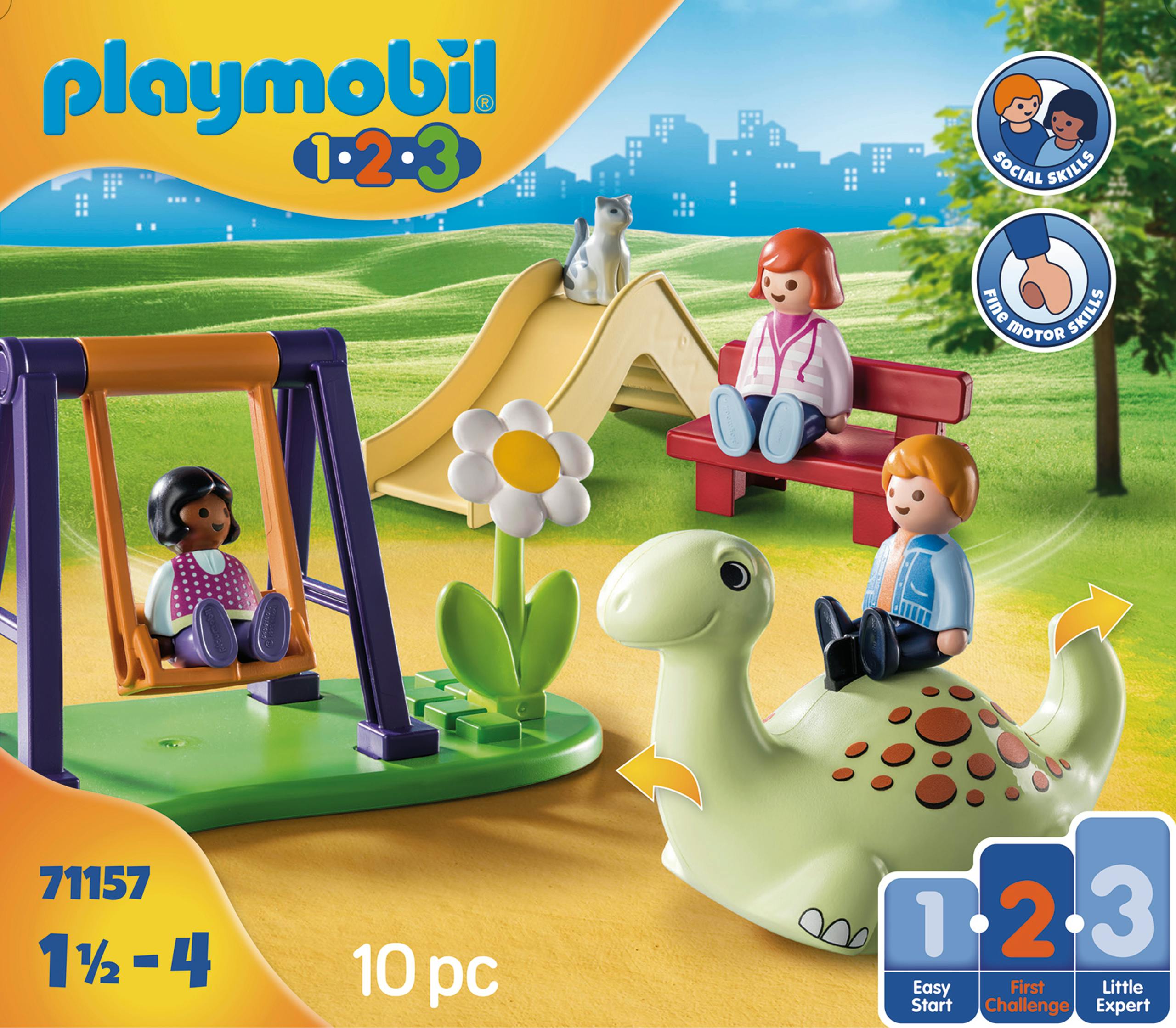 Playmobil 1.2.3 Speelplaats - 71157