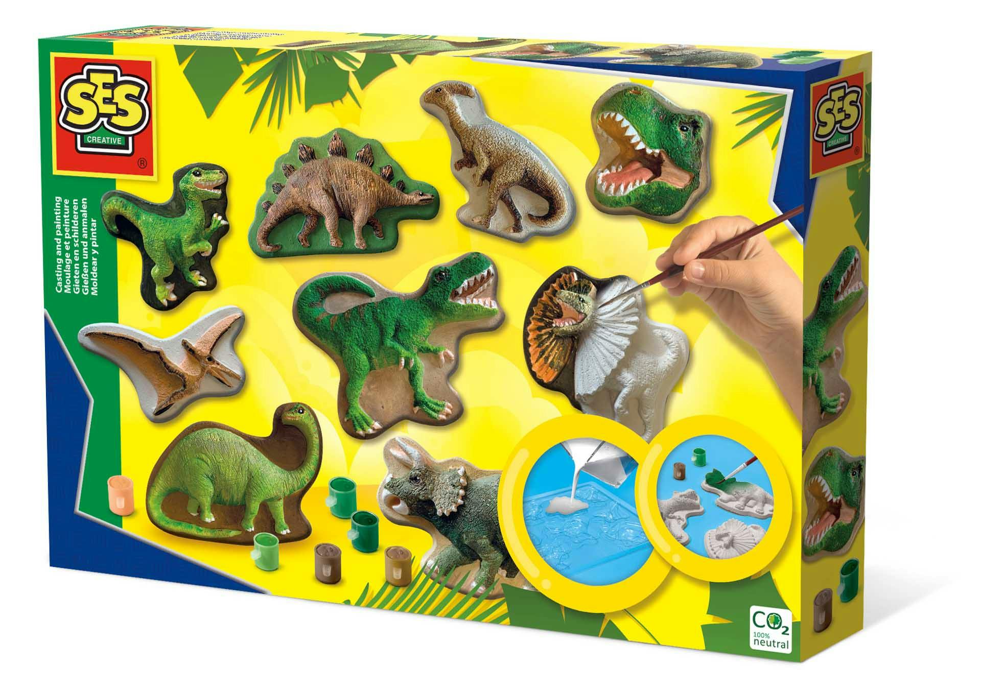 SES Creative Gieten en schilderen - Dinowereld