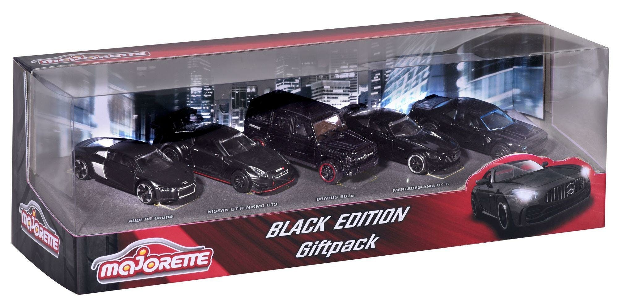 Majorette Black Edition 5 Stuks Giftpack