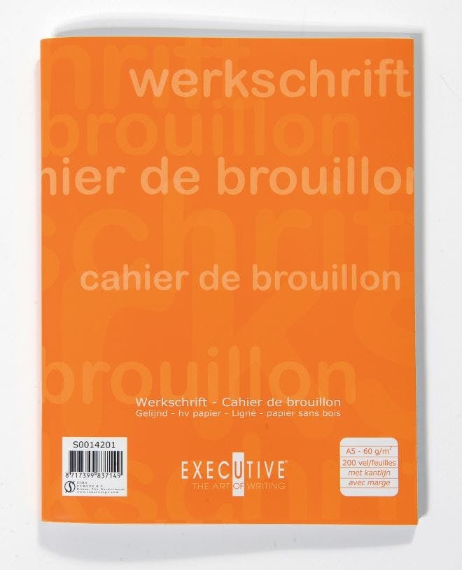 Cahier De Brouillon A5 200 Pages