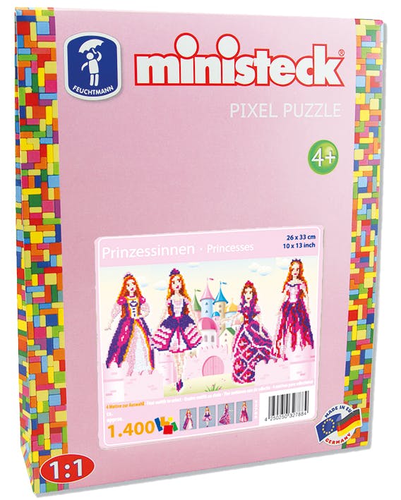Ministeck Princess 4In1 Xl Box 1400 Stuks