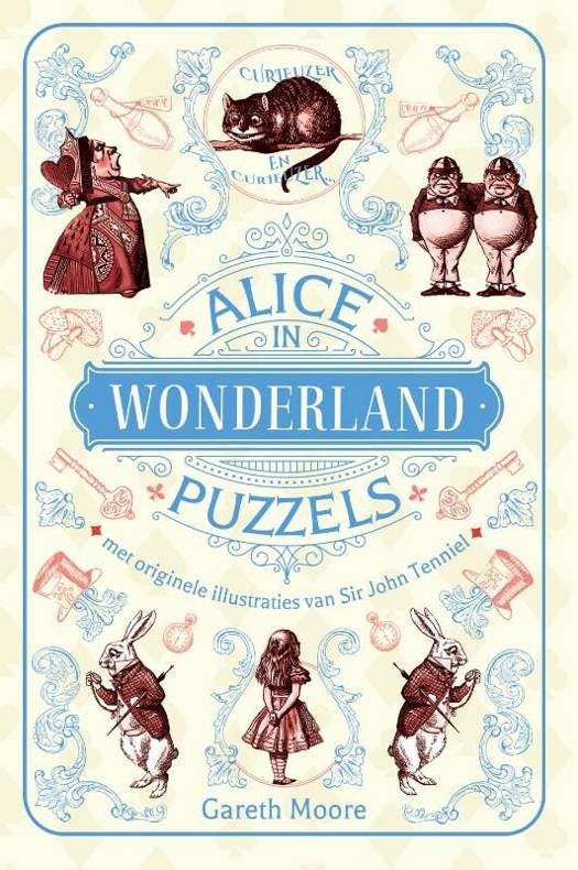 Alice In Wonderland Puzzels Met Originele Illustra
