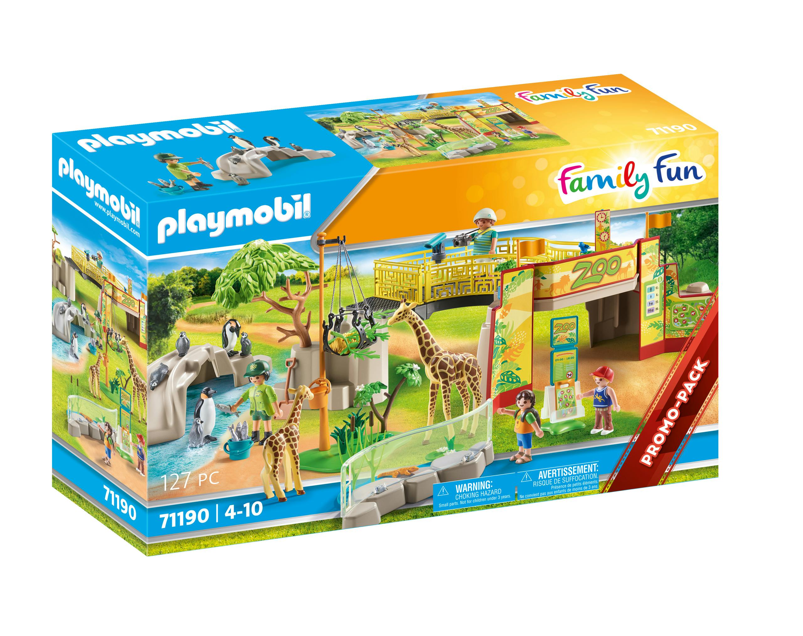 PLAYMOBIL Family Fun Avontuurlijke Dierentuin - 71190