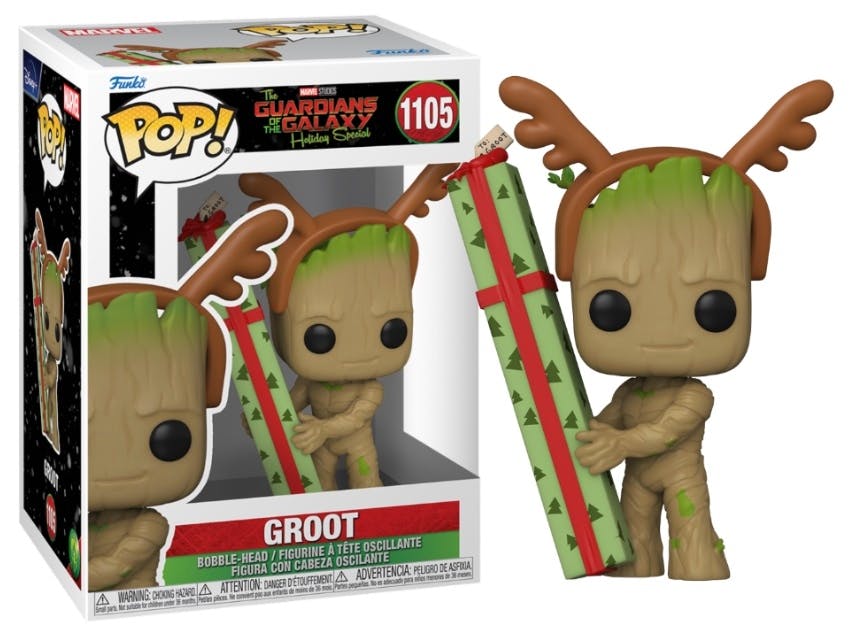 Funko Pop! Guardians Of The Galaxy - Groot Holiday