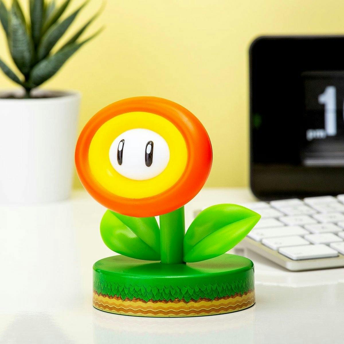 Nintendo - Vuurbloem 3D Lamp