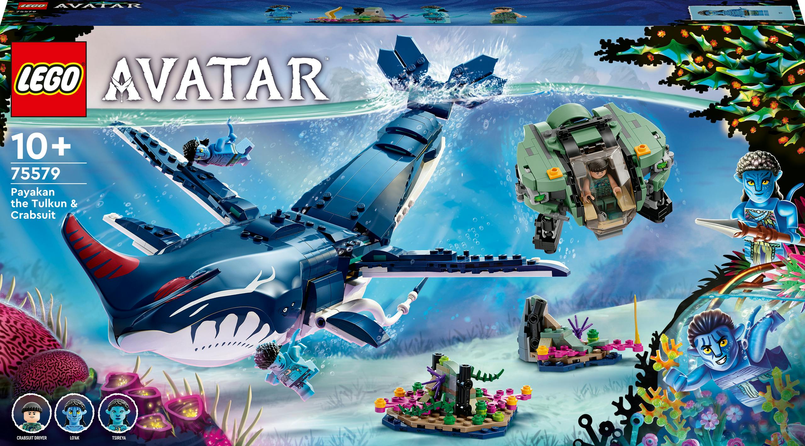 Lego Avatar Payakan The Tulkun & Crab Suit - 75579