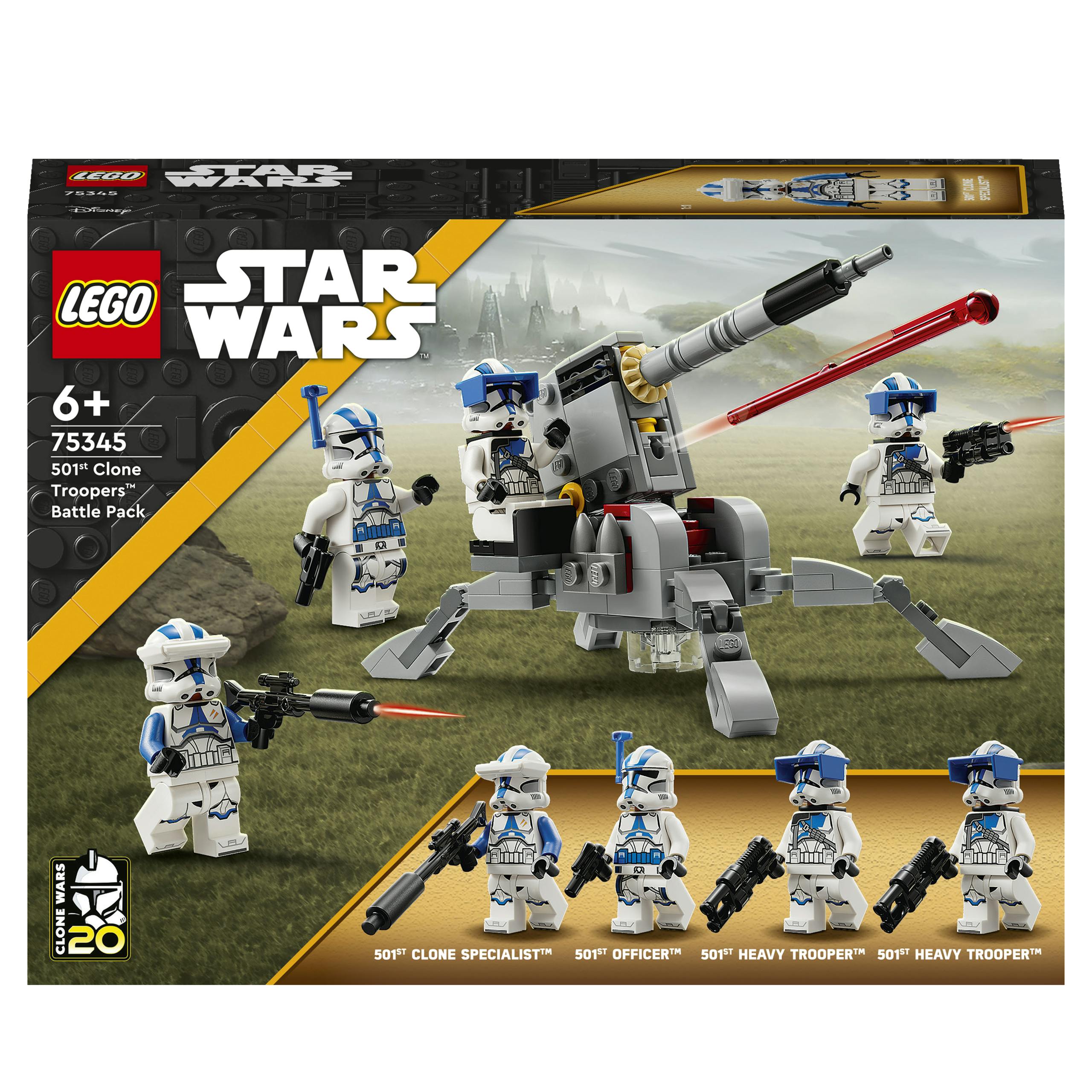 LEGO Star Wars st Clone Troopers Battle Pack Set (75345)