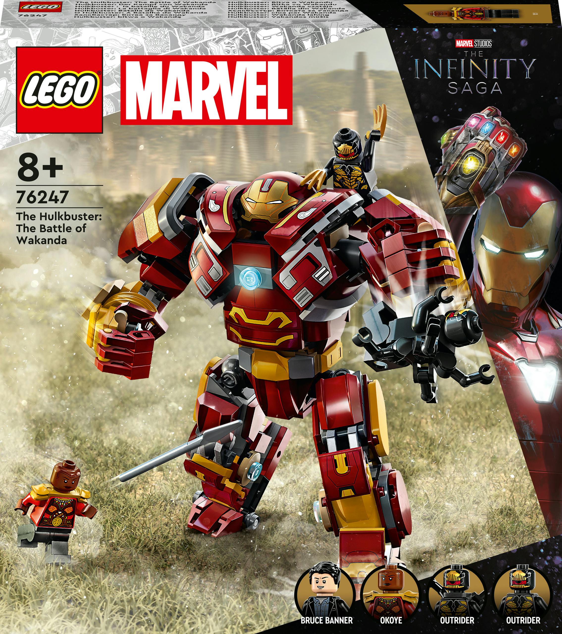 Lego Marvel Avengers Marvel The Hulkbuster : La Bataille De Wakanda - 76247