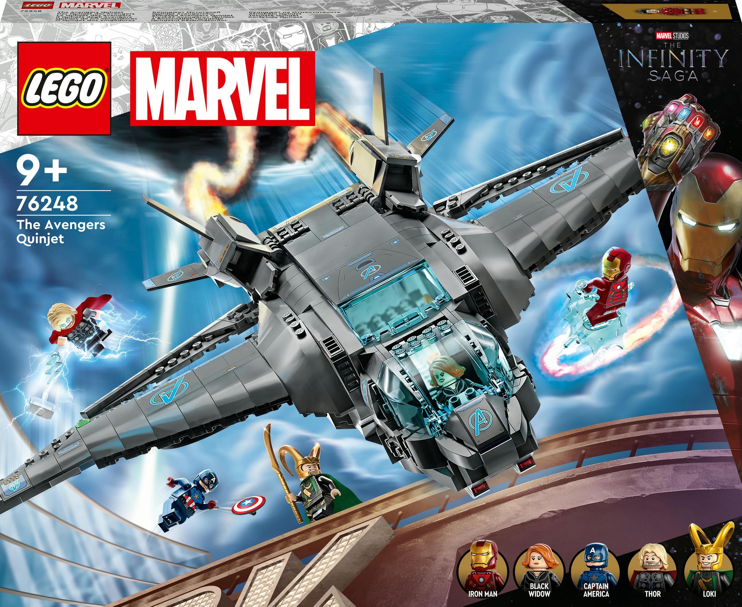 LEGO Marvel Avengers Marvel De Avengers Quinjet (76248)