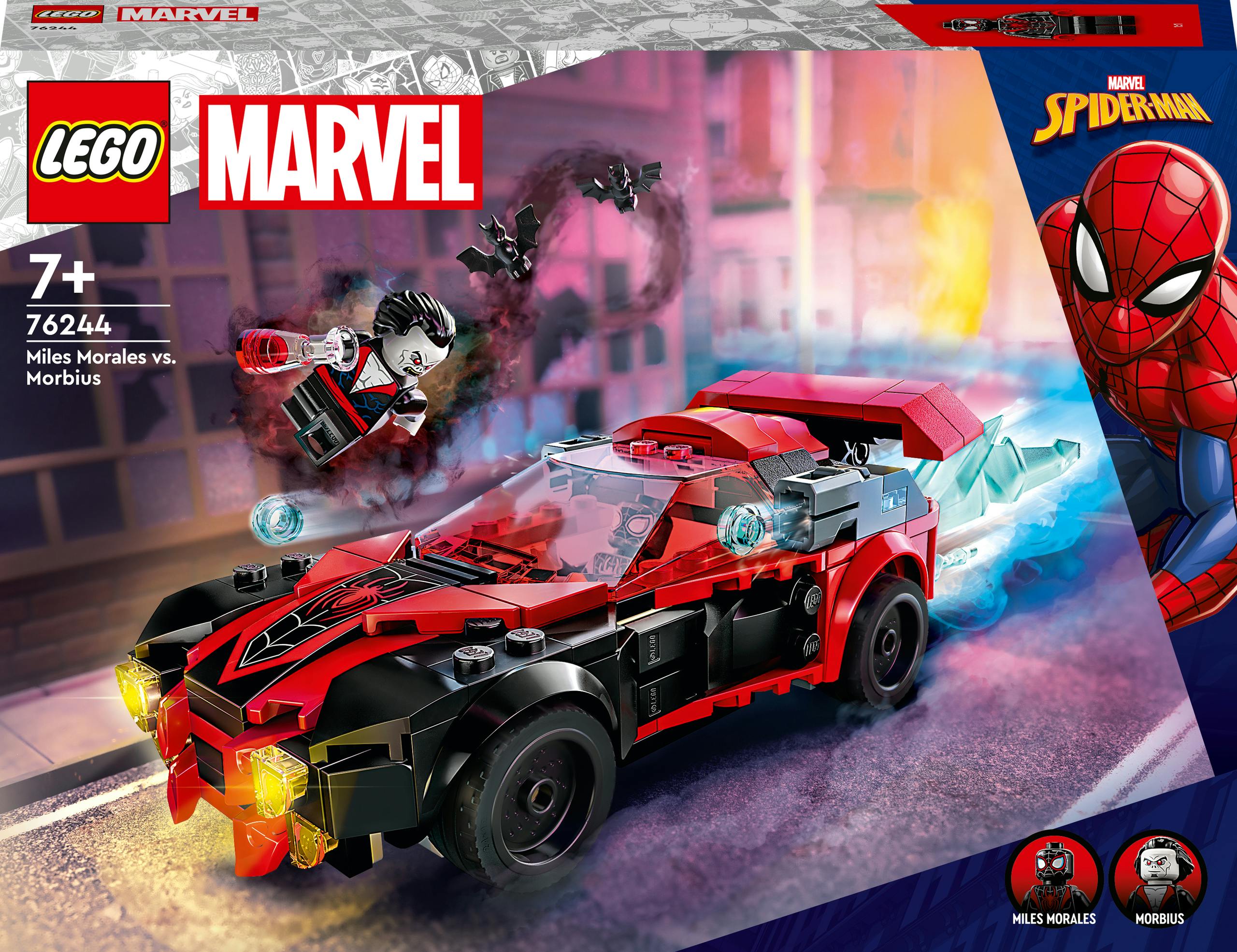 LEGO Marvel Avengers Marvel Miles Morales Vs. Morbius (76244)