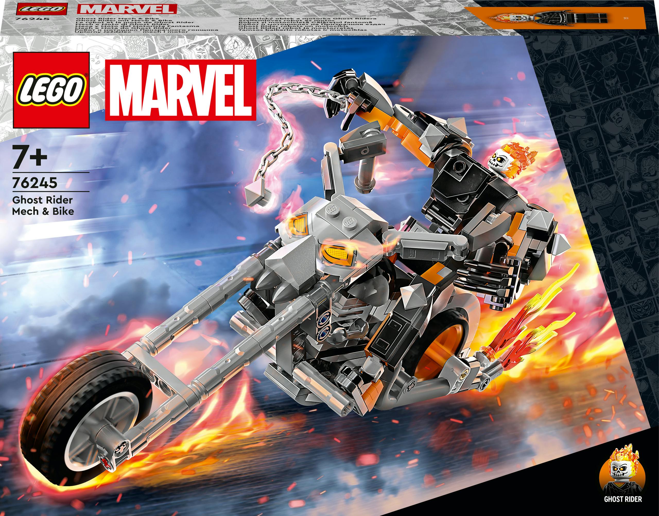LEGO Marvel Avengers Marvel Ghost Rider Mech & Motor Superhelden (76245)