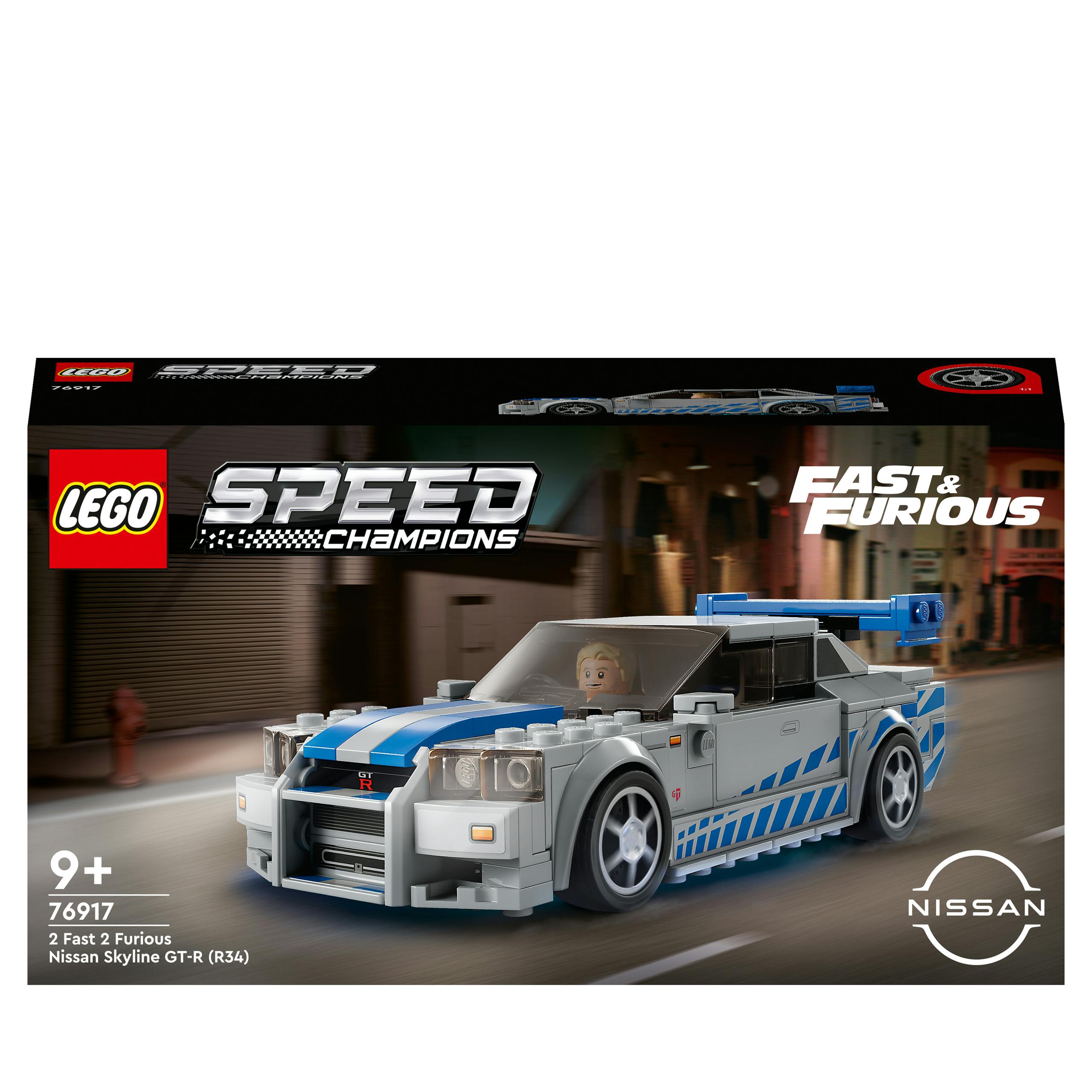 LEGO Speed Champions 2 Fast 2 Furious Nissan Skyline (76917)