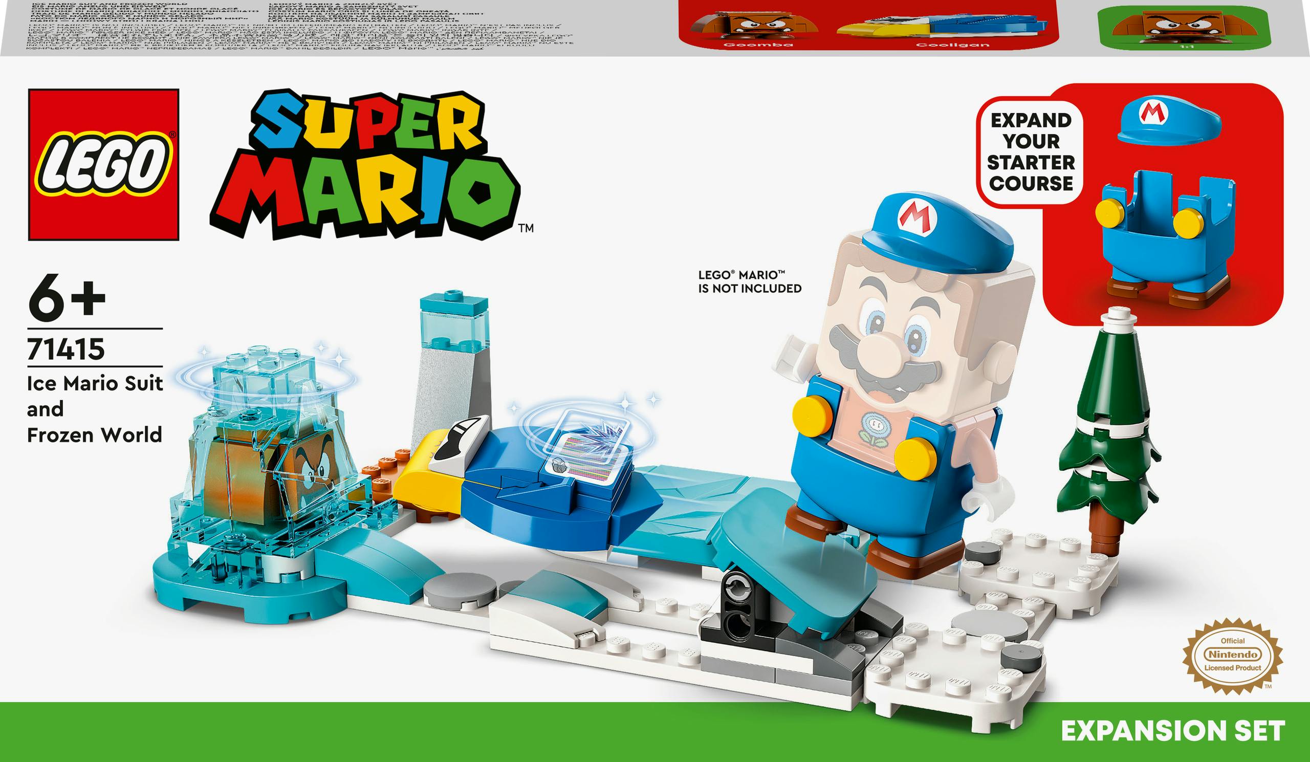 LEGO Super Mario Uitbreidingsset: Ijs-Mario Pak En Ijswereld (71415)