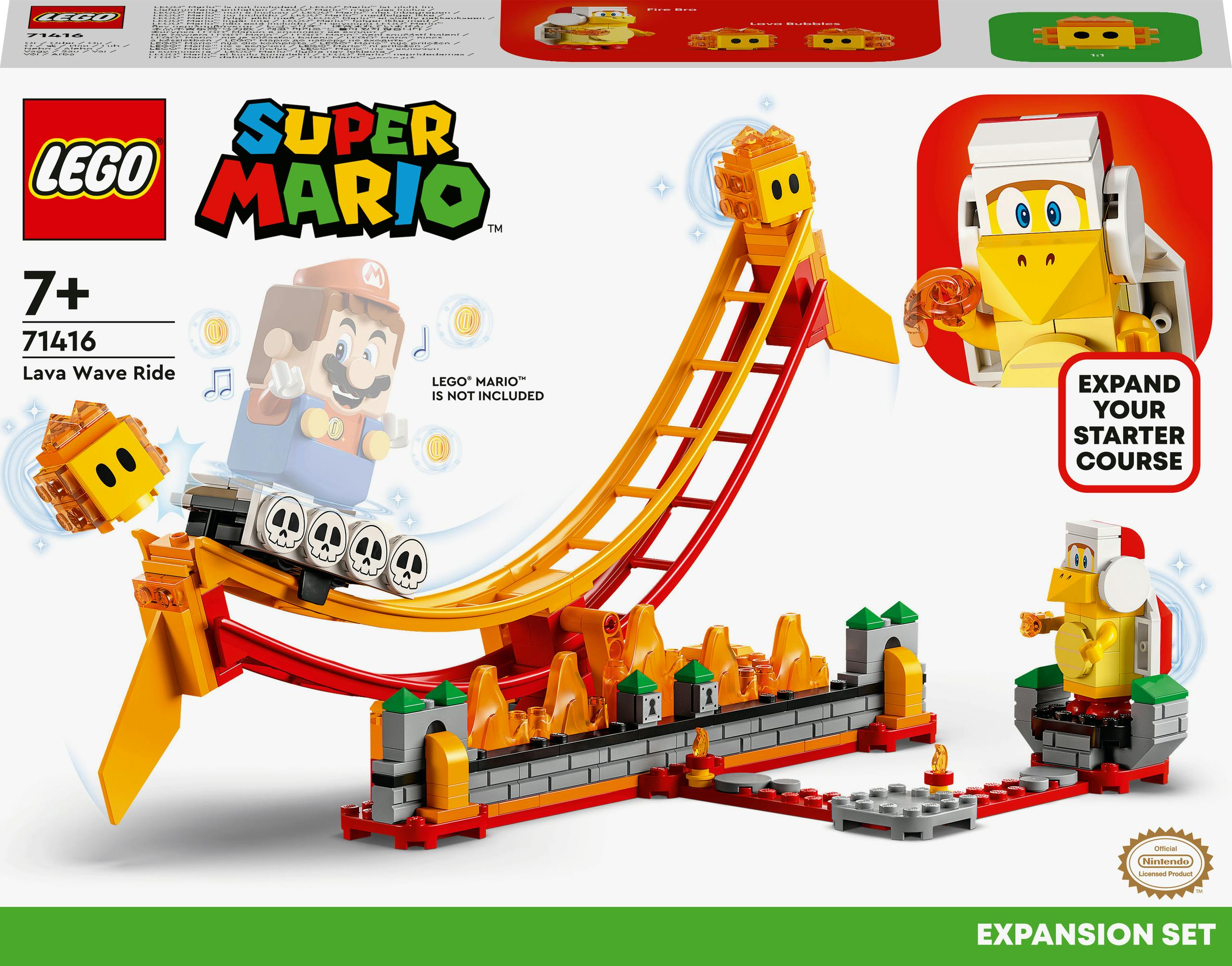 Lego Super Mario Ensemble D'extension Le Manège De La Vague De