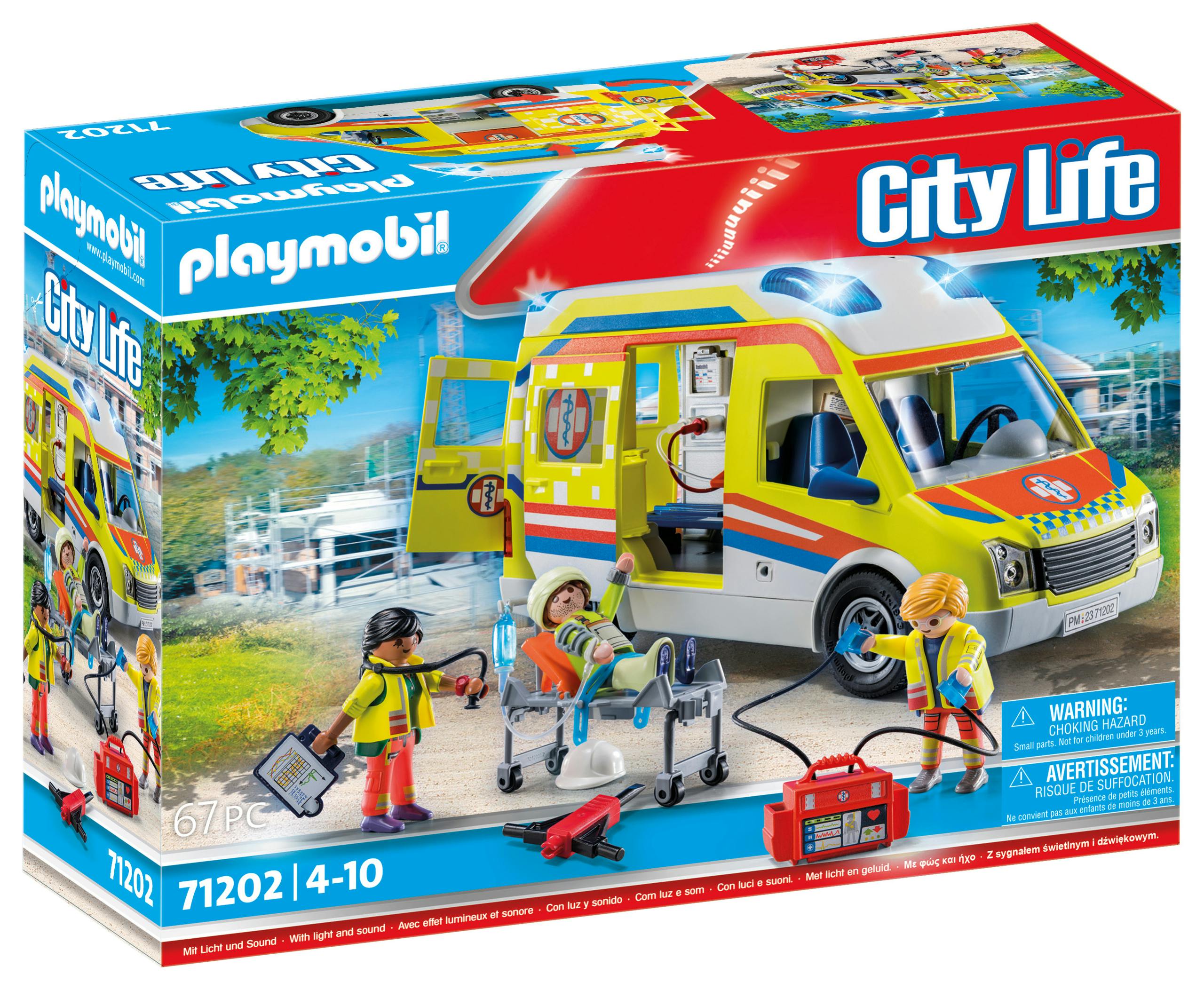 Playmobil City Life - Chambre d'enfant avec médecin