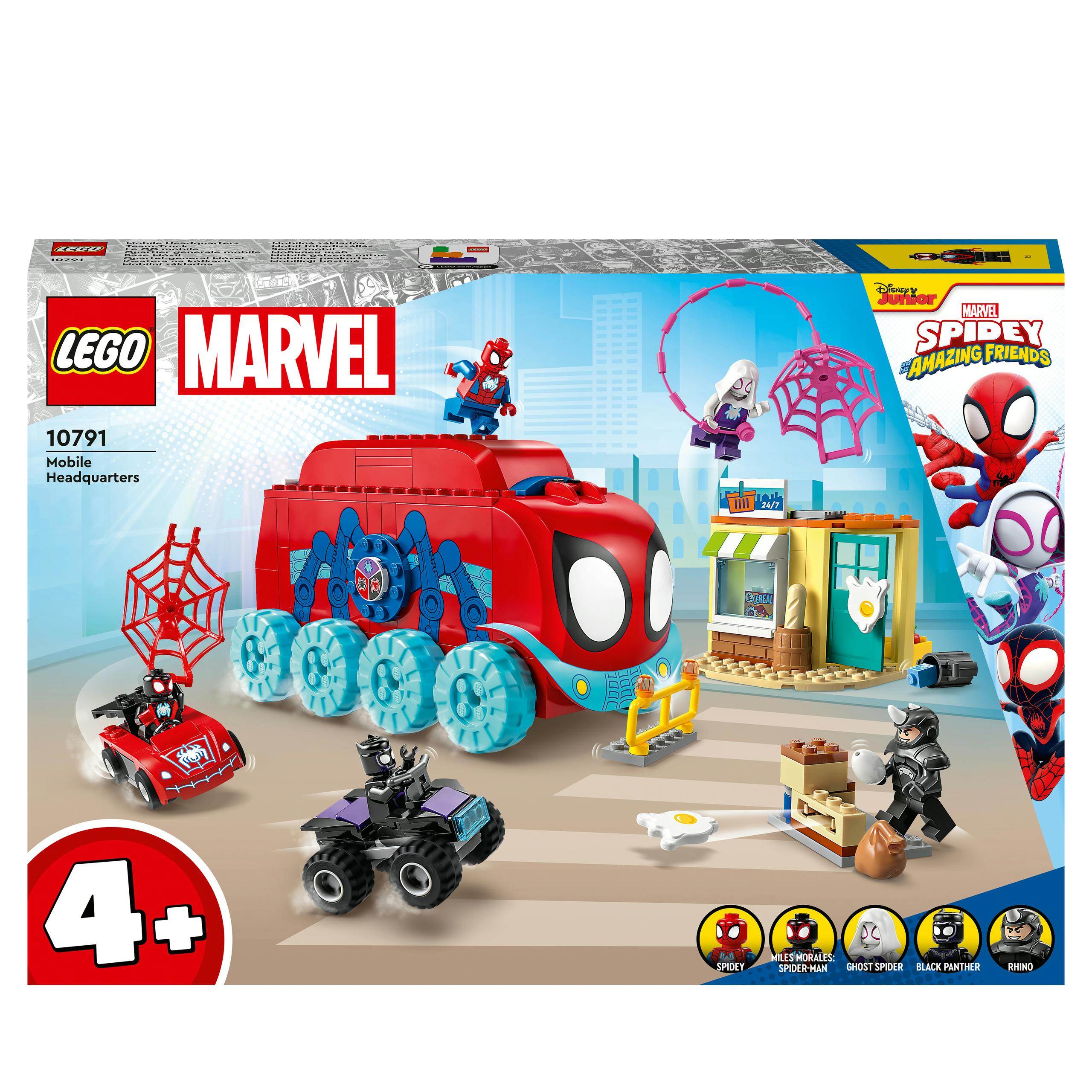 Lego Marvel Le Qg Mobile De L'equipe Spidey - 10791