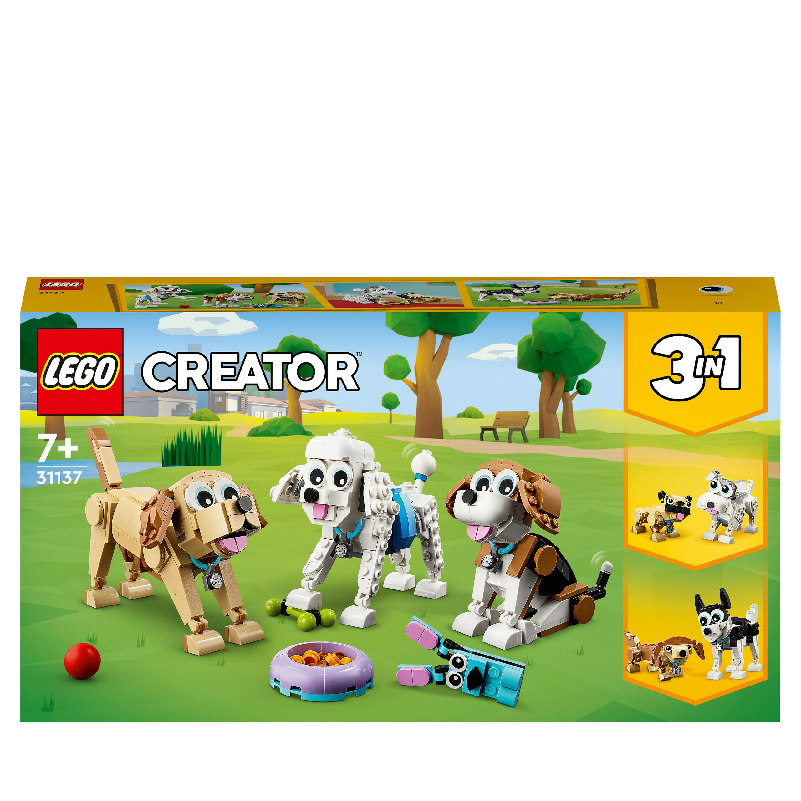 LEGO Creator 3 In 1 Schattige Honden (31137)