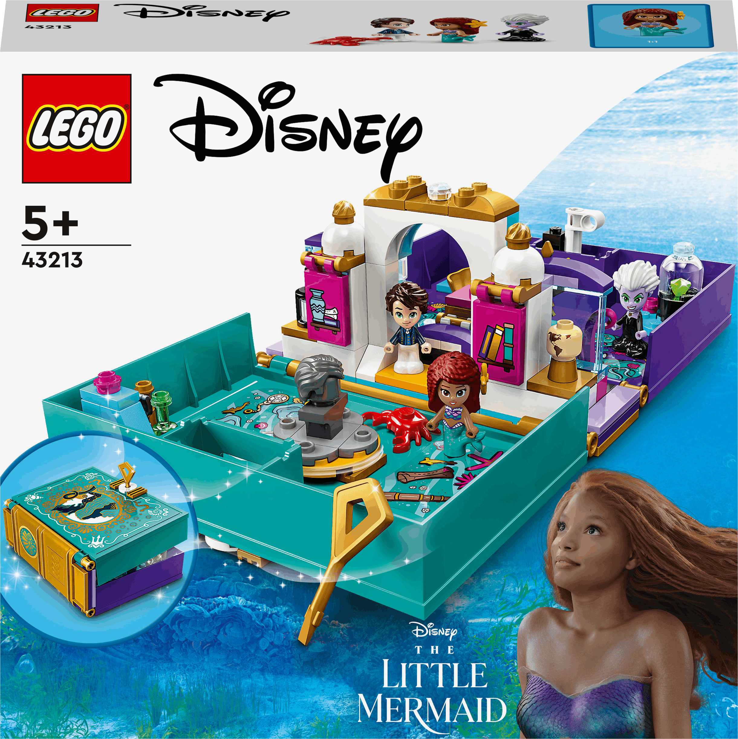 LEGO Disney Princess De Kleine Zeemeermin Verhalenboek - 43213