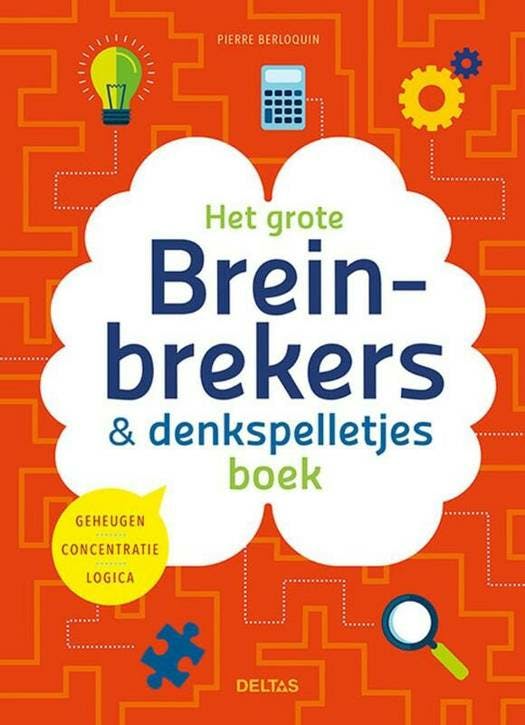 Het Grote Breinbrekers En Denkspelletjes Boek - Pierre Berloquin