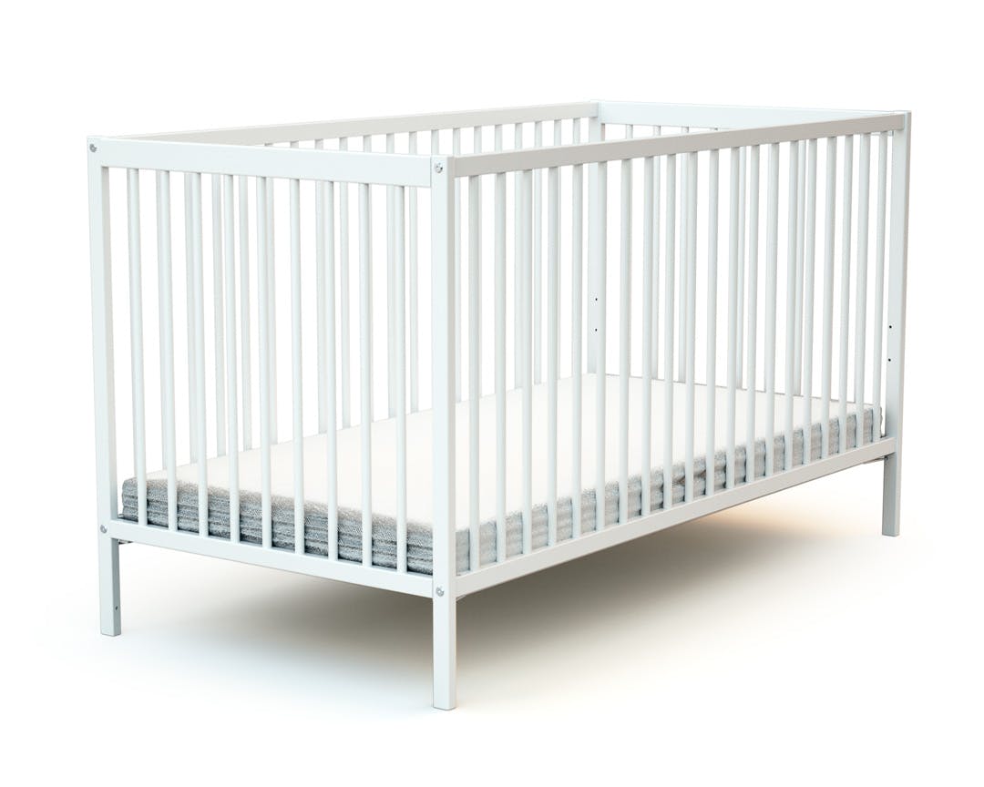 Babybed 70 X 140 Cm Hout - Wit