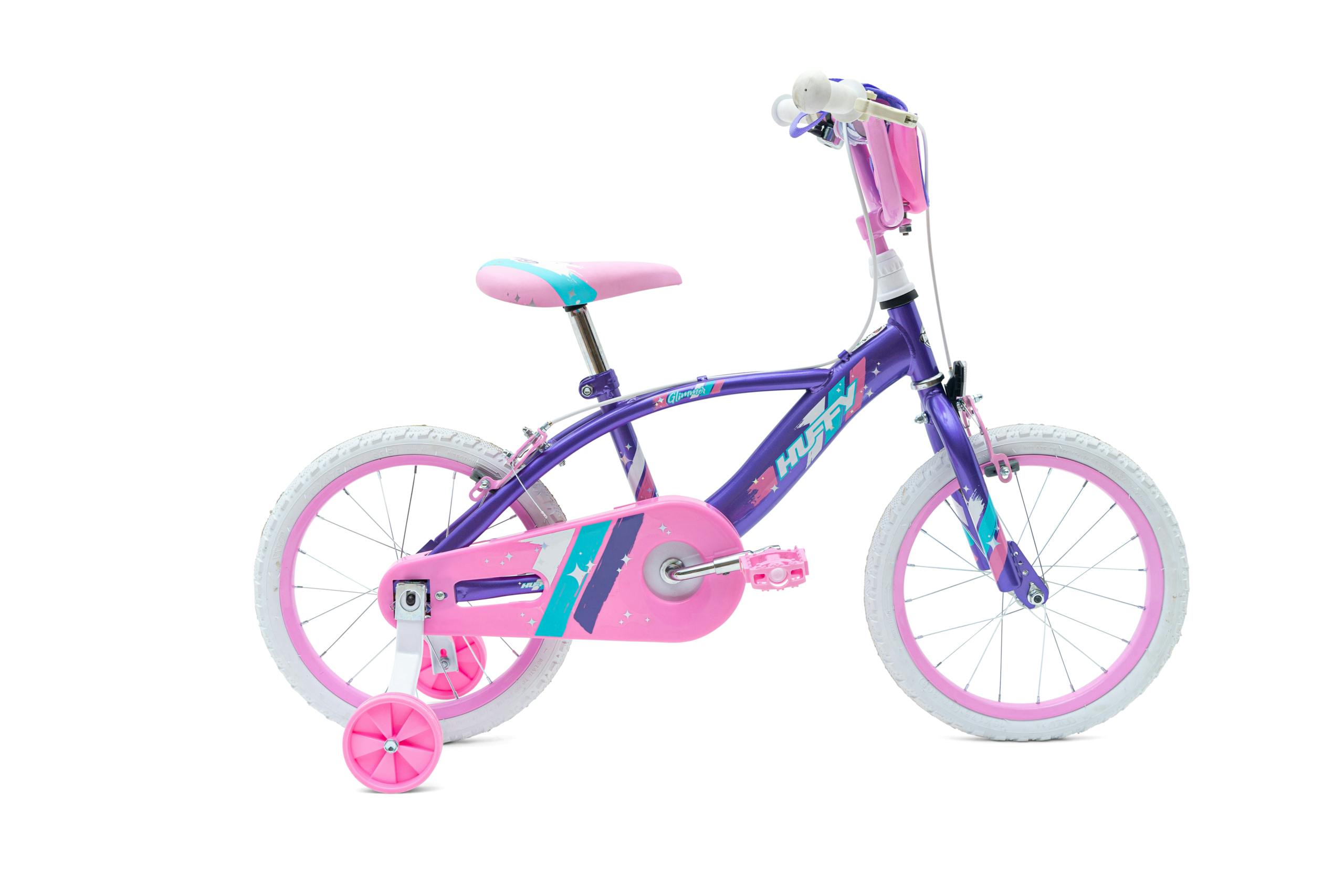 Huffy Glimmer Kinderfiets 16 inch paars