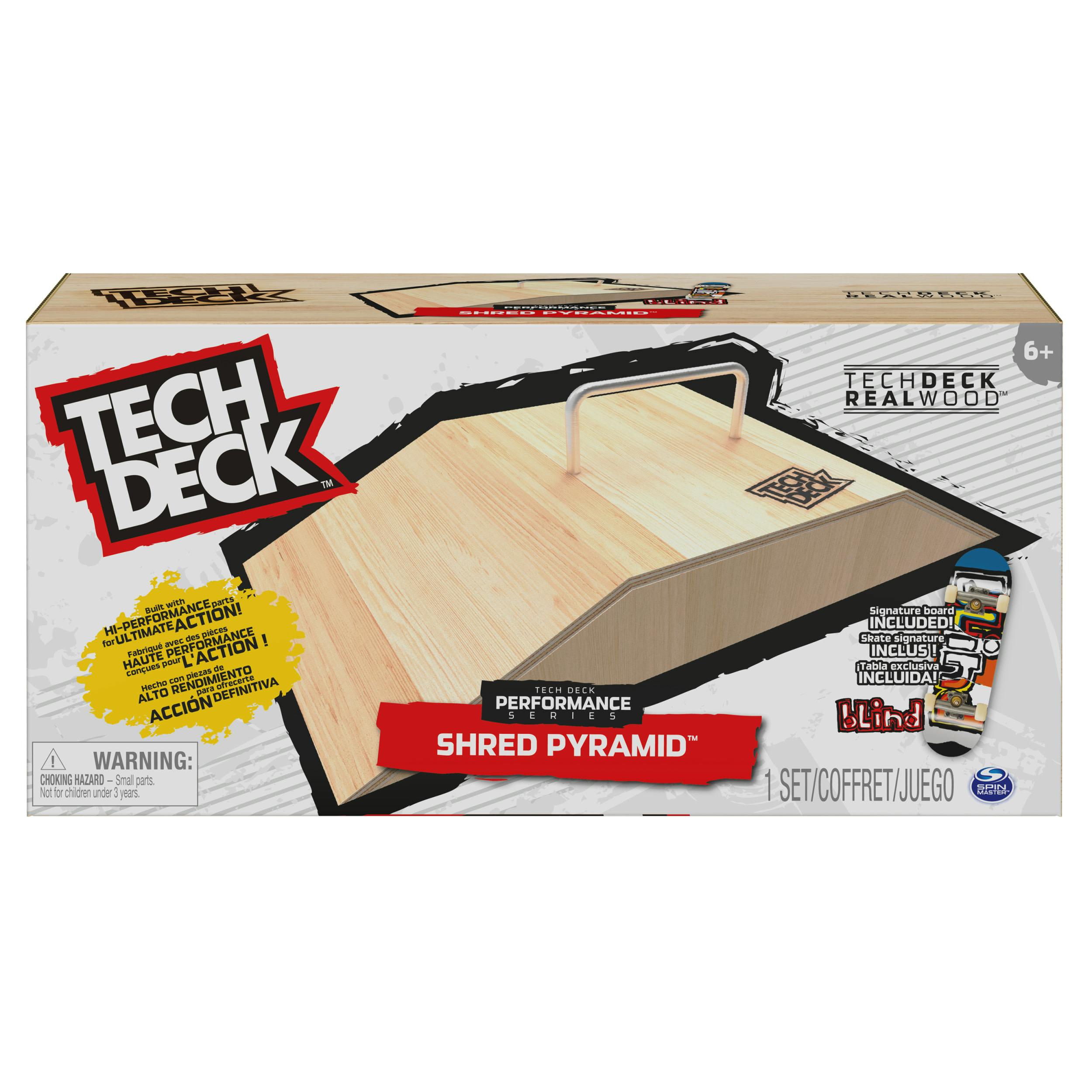 Tech Deck Wood Funbox Ramp