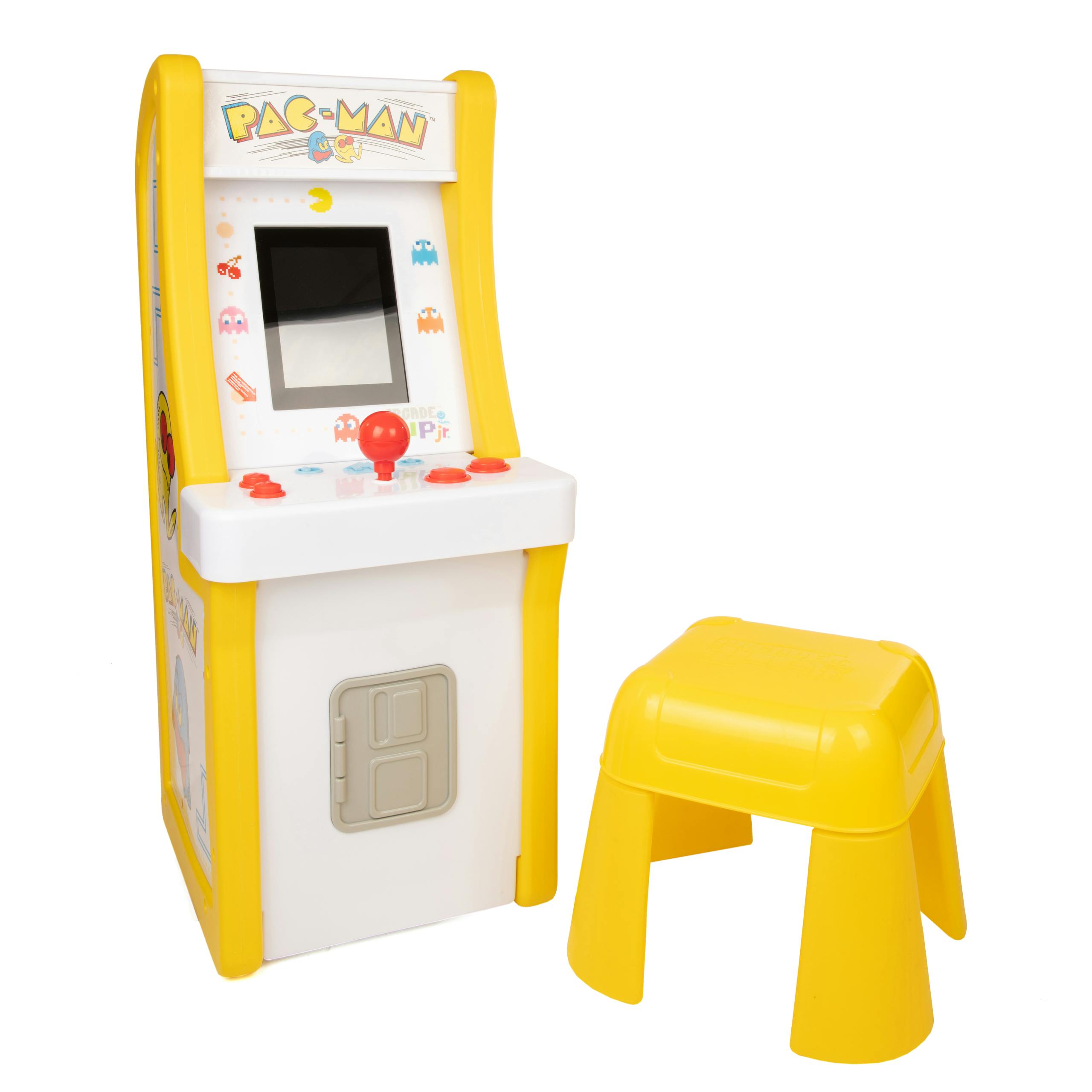 Pac-Man Arcadekast 1 Up Met Stoel