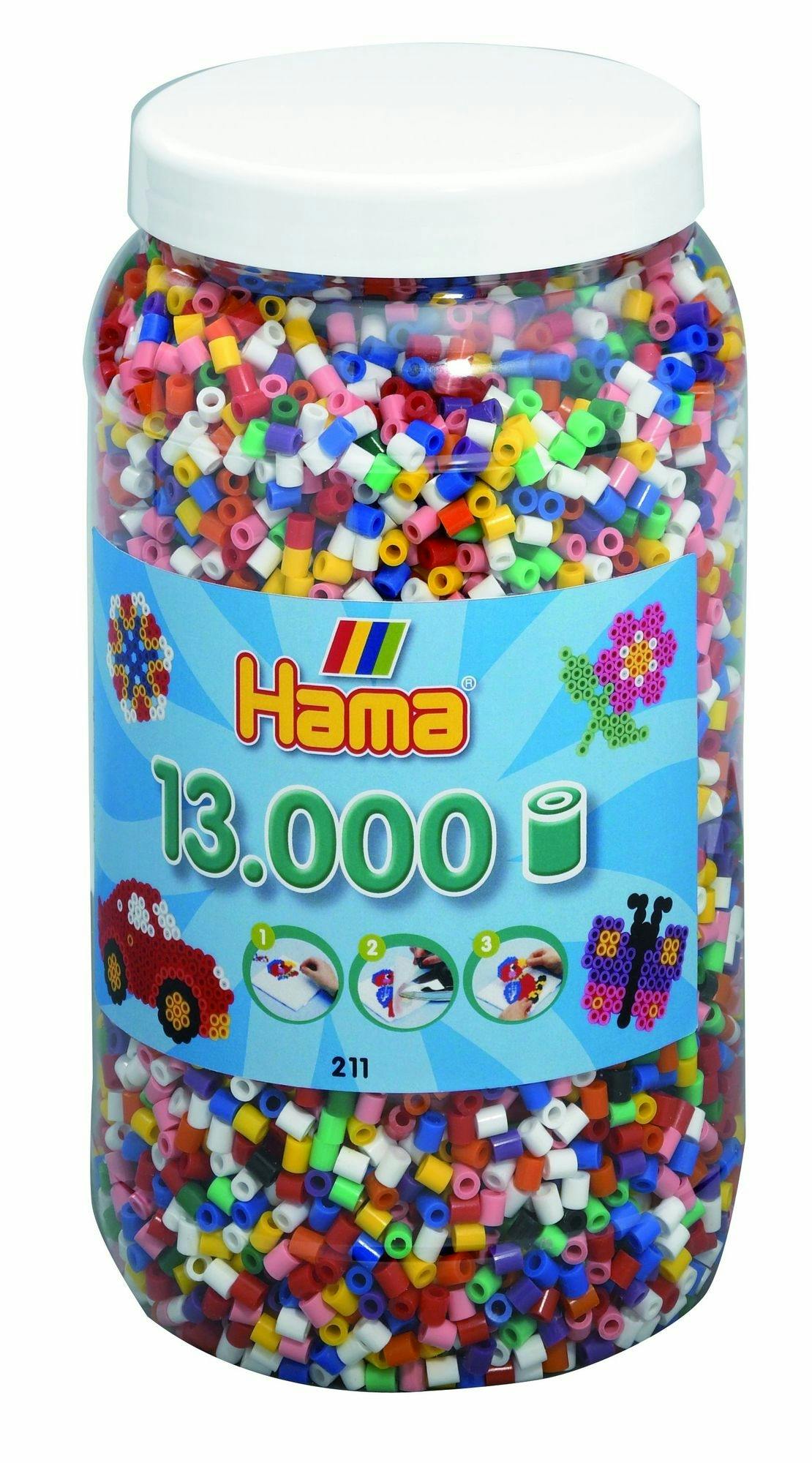 Hama Strijkparels In Ton - 13 000 Stuks