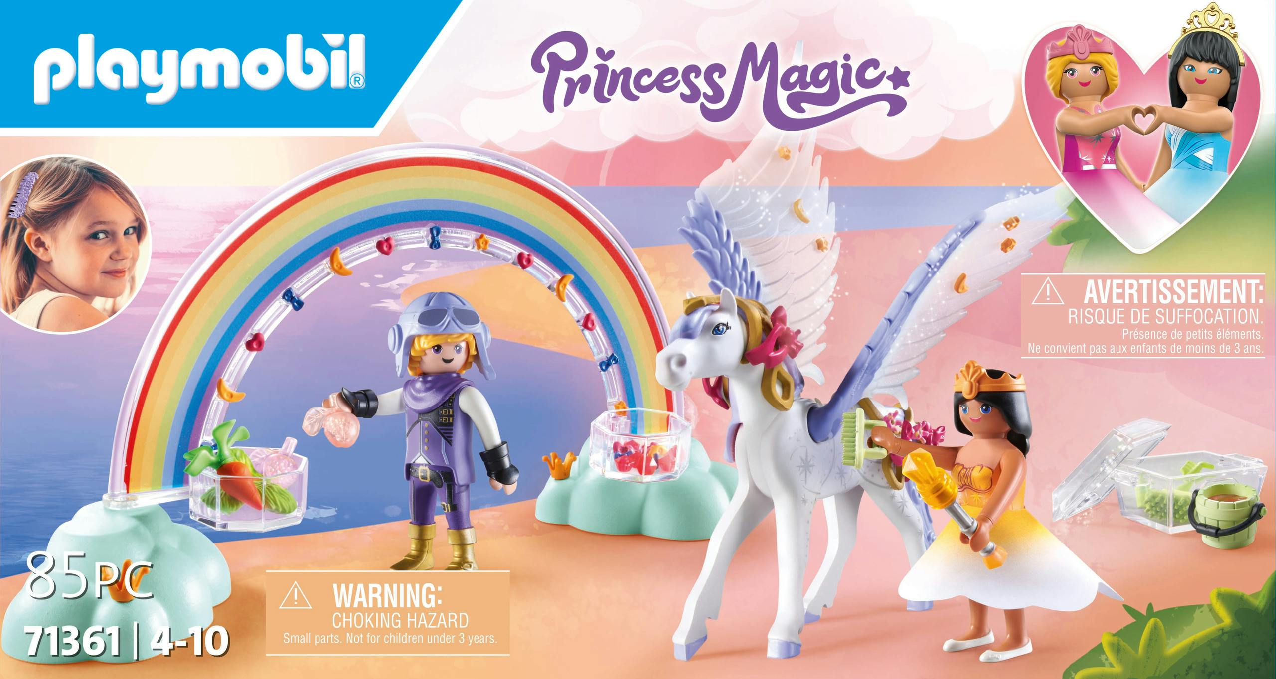 Playmobil Princess Magic Pegasus Met Regenboog - 71364