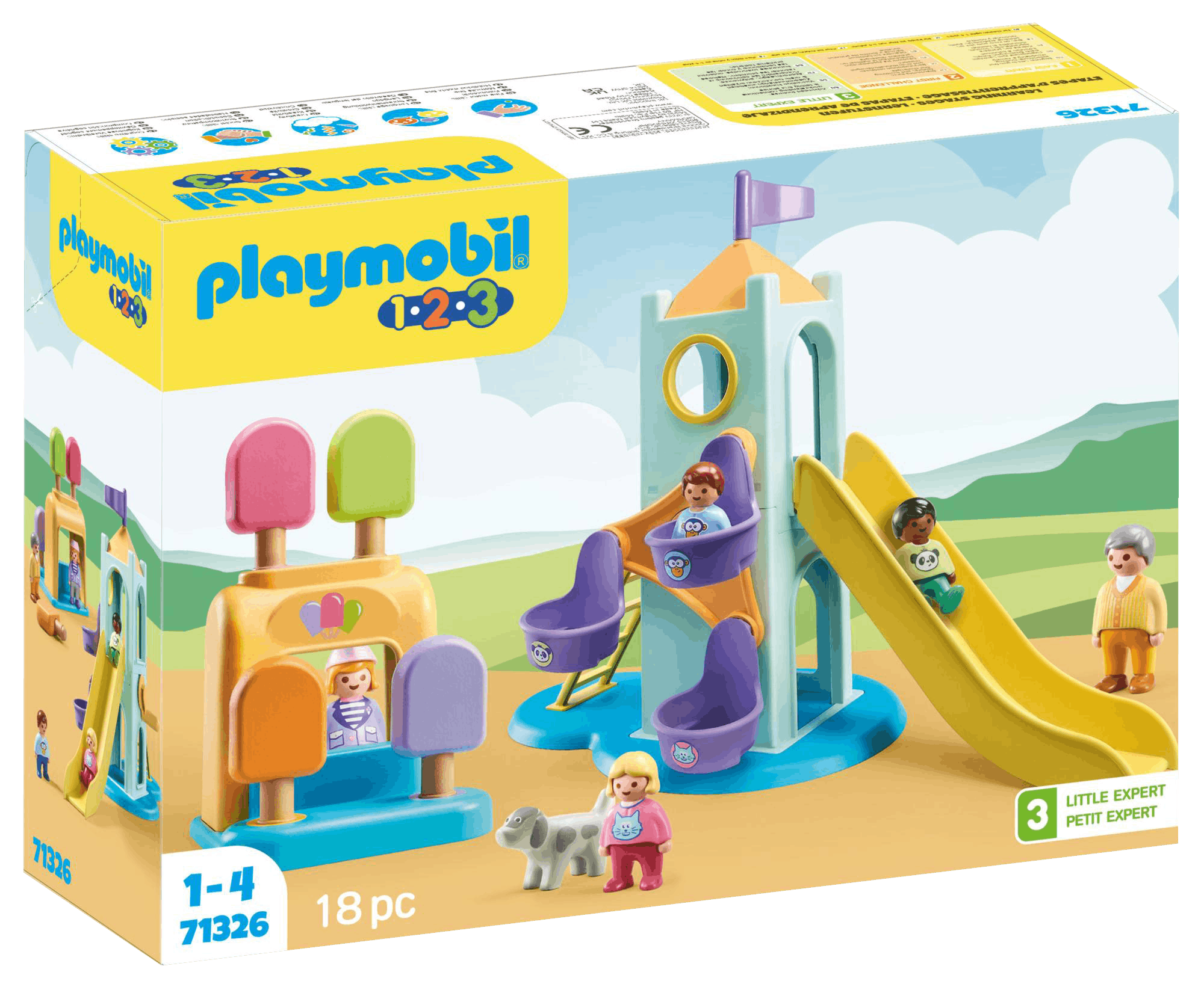 Playmobil 1.2.3 Terrain D'aventure - 71326