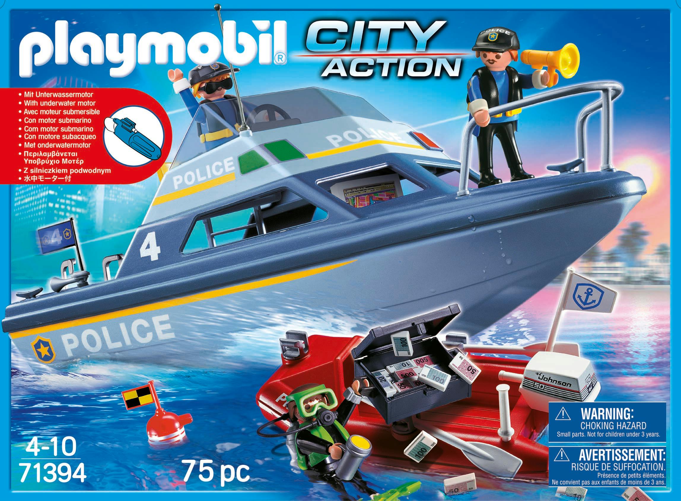 Playmobil City Action Politieboot - 71394