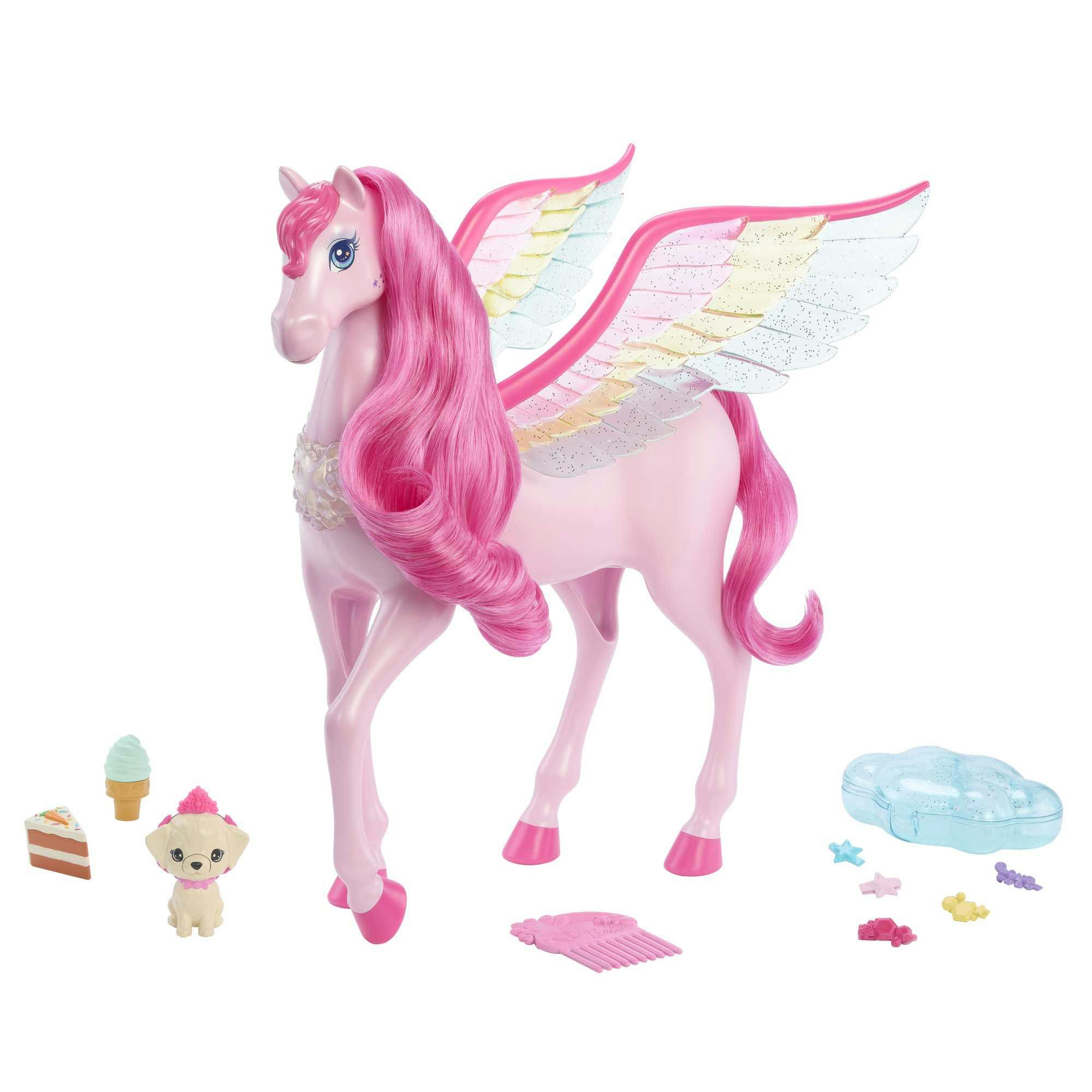 Barbie A Touch Of Magic Pegasus Pop Met Licht En Geluid
