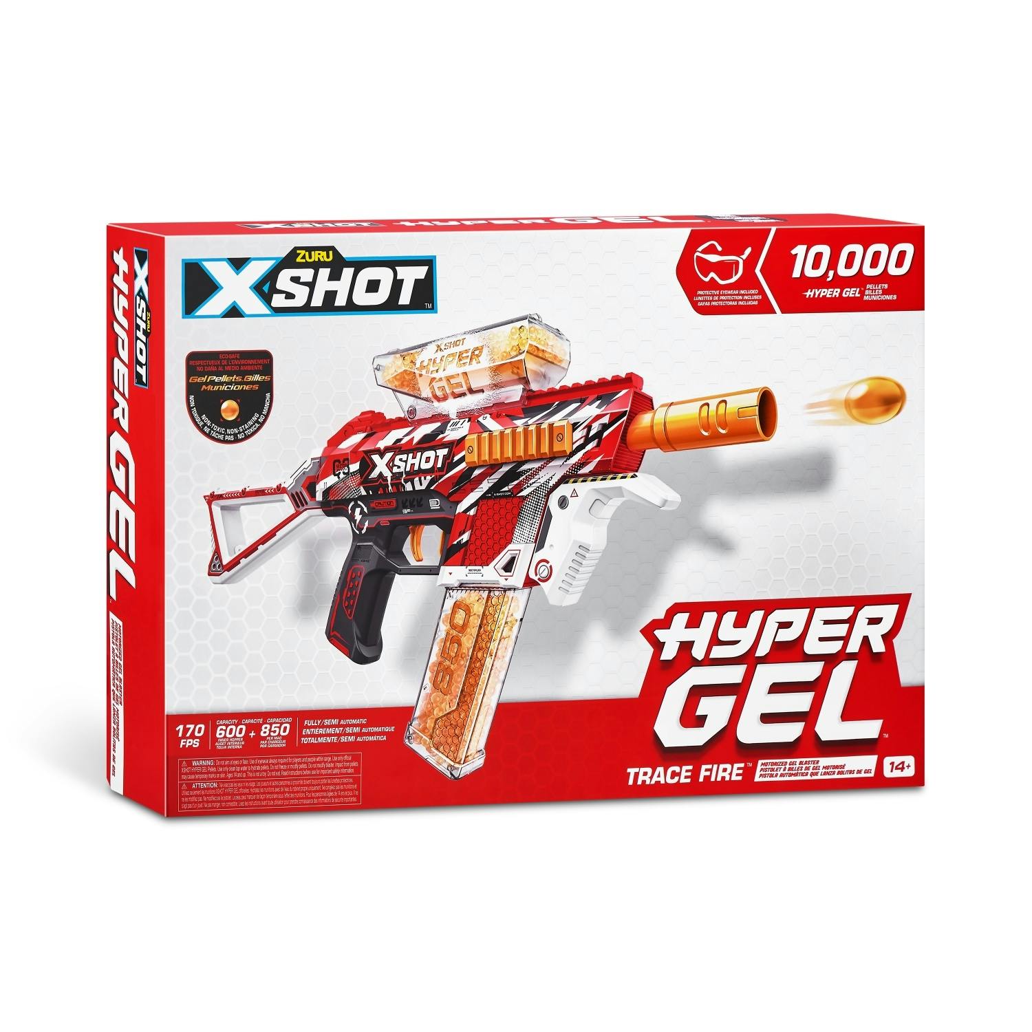 X-shot Hyper Gel Medium Blaster Met 10 000 Gellets