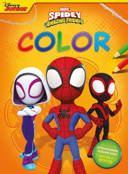 Marvel Spidey And His Amazing Friends Kleurboek