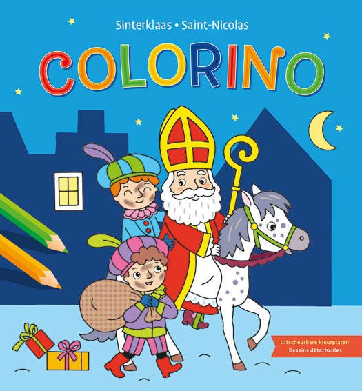 Sinterklaas Colorino Kleurblok