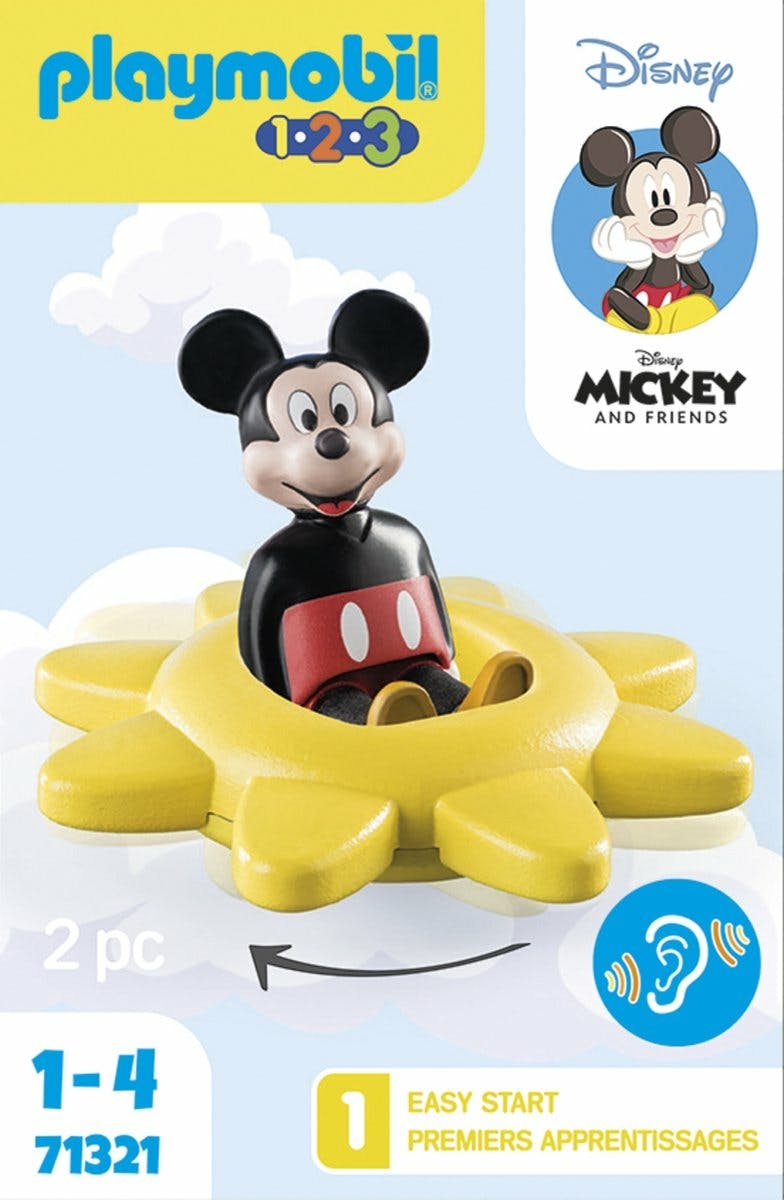 1.2.3 & Disney: Mickey Et Toupie Soleil***