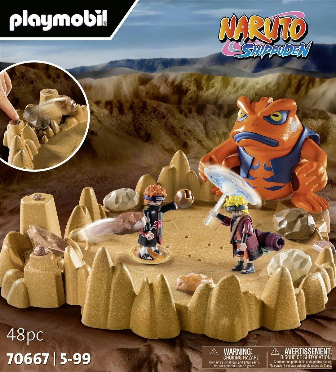 Playmobil Naruto Naruto Vs. Pain - 70667