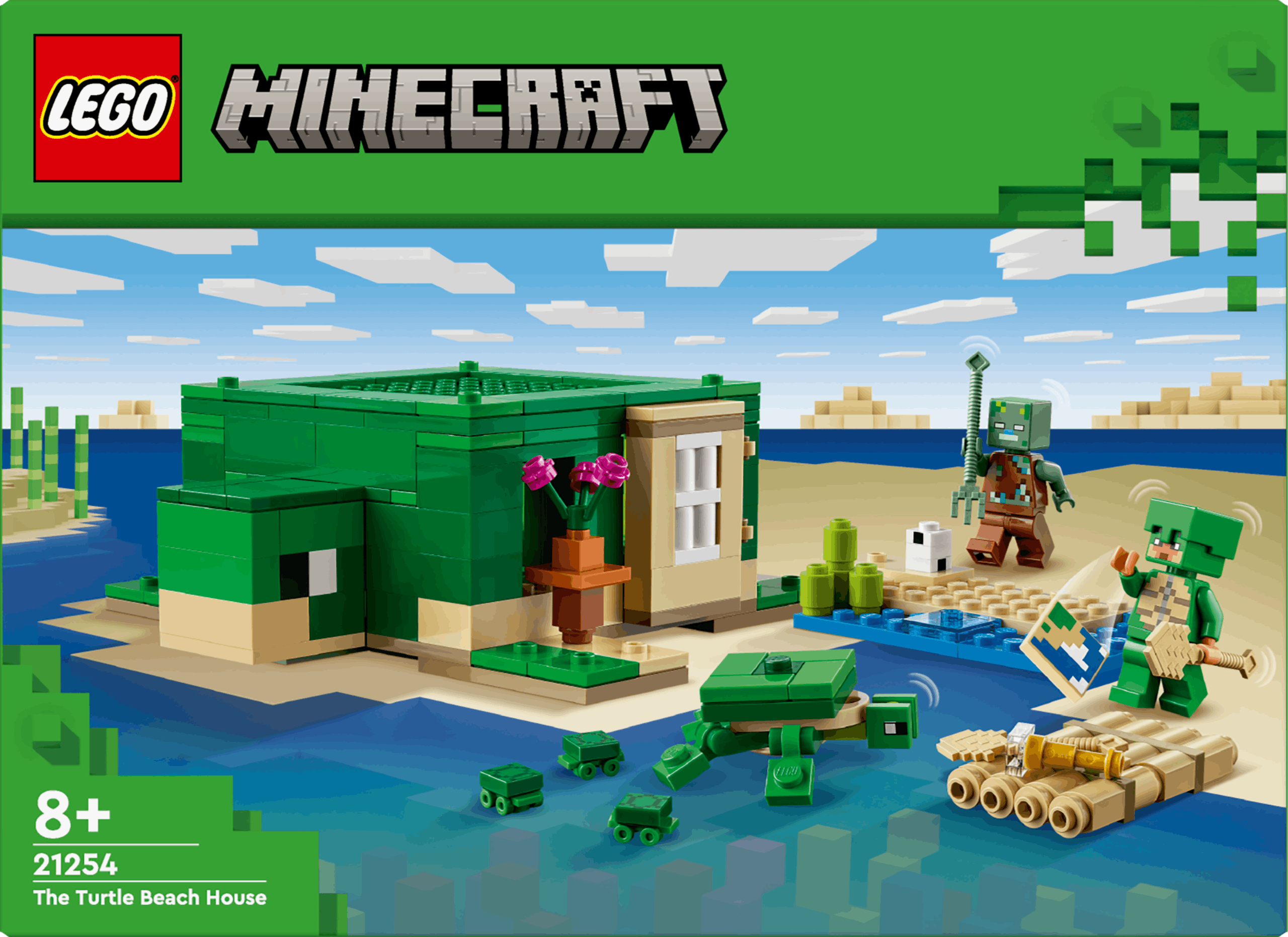 Lego Minecraft La Maison De La Plage De La Tortue (21254)