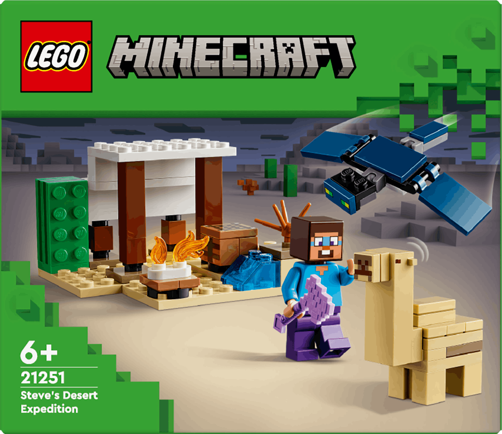Lego Minecraft L’expédition De Steve Dans Le Désert (21251)