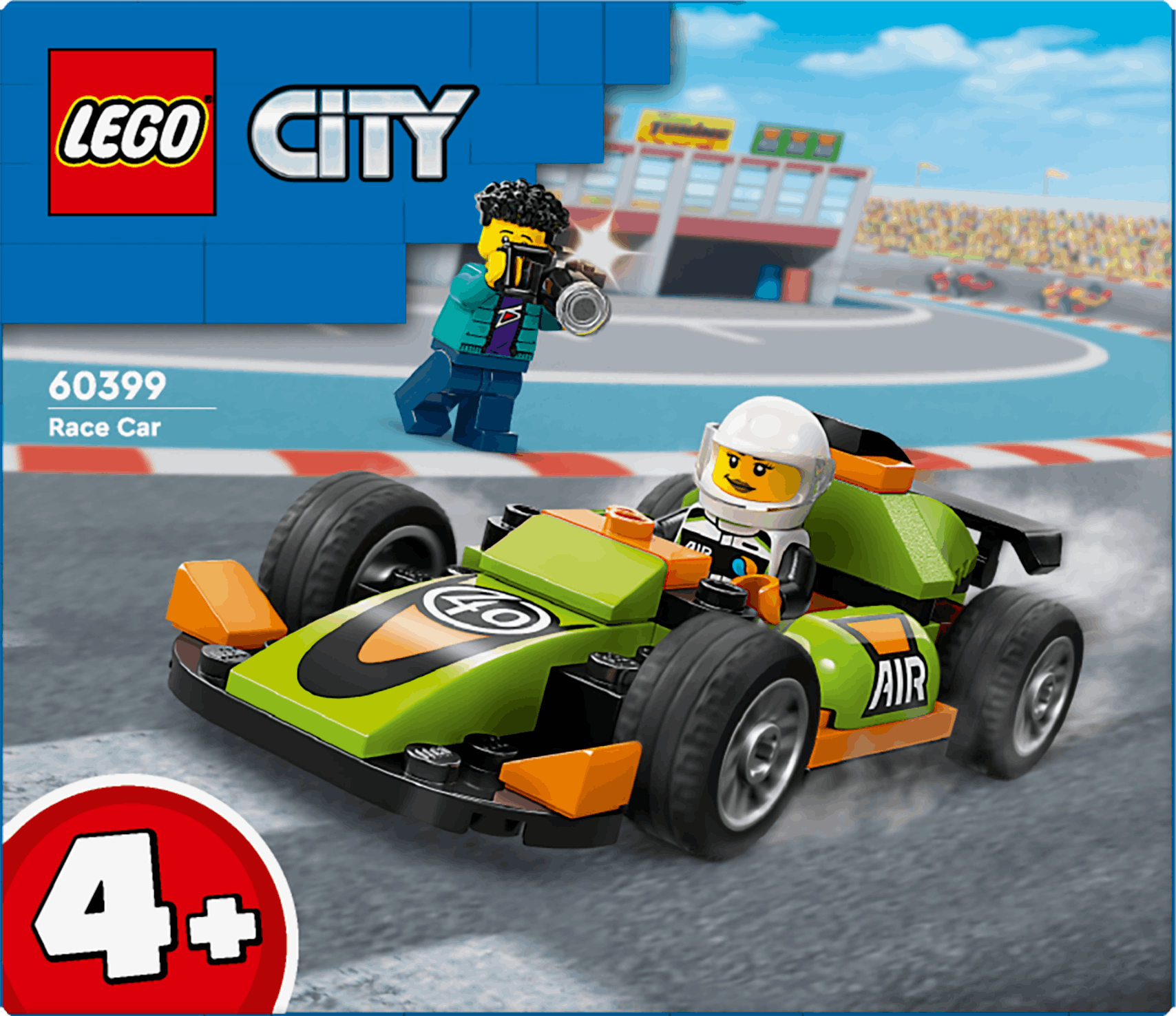 Lego City La Voiture De Course Verte (60399)