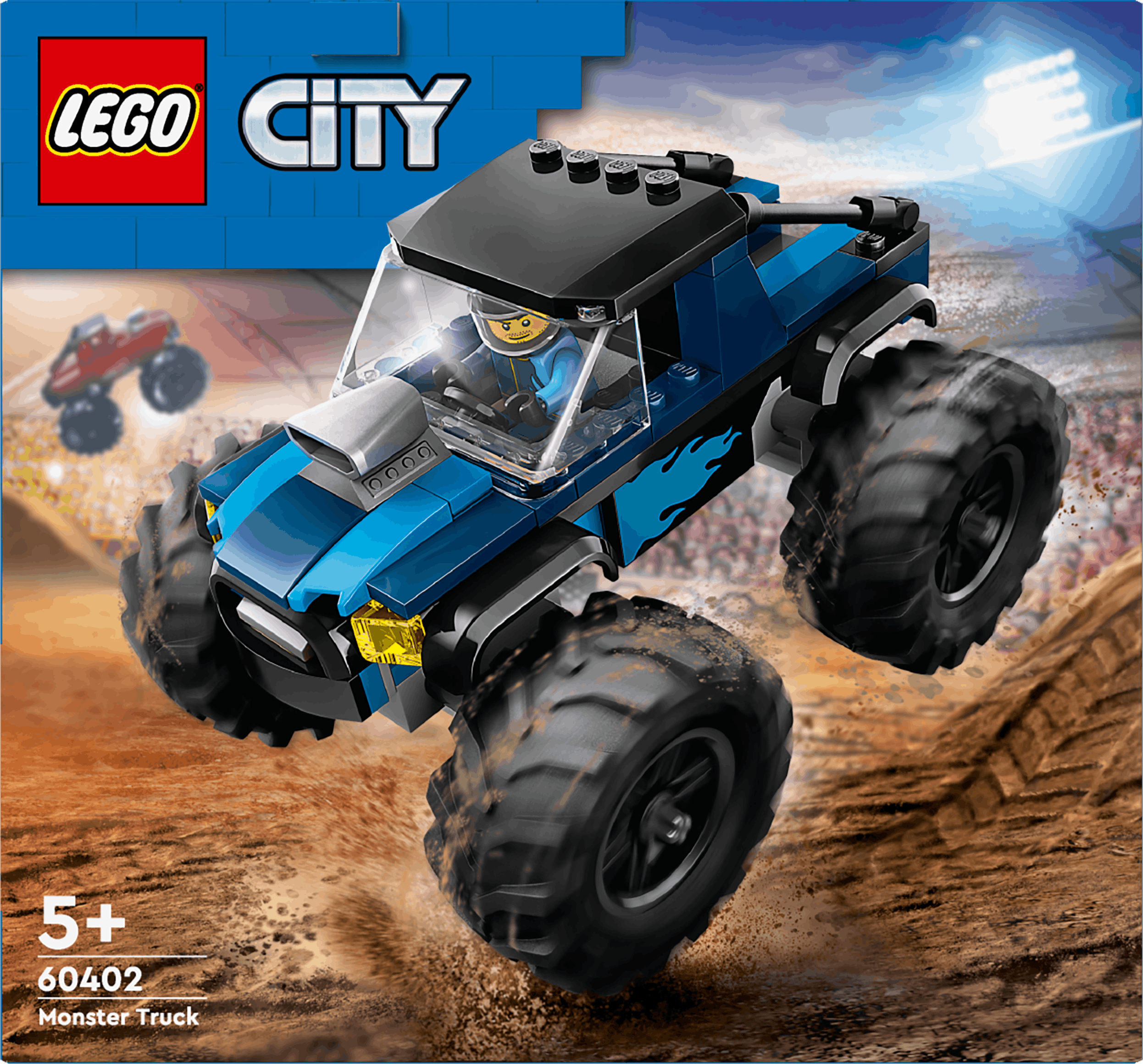 Lego City Le Monster Truck Bleu (60402)