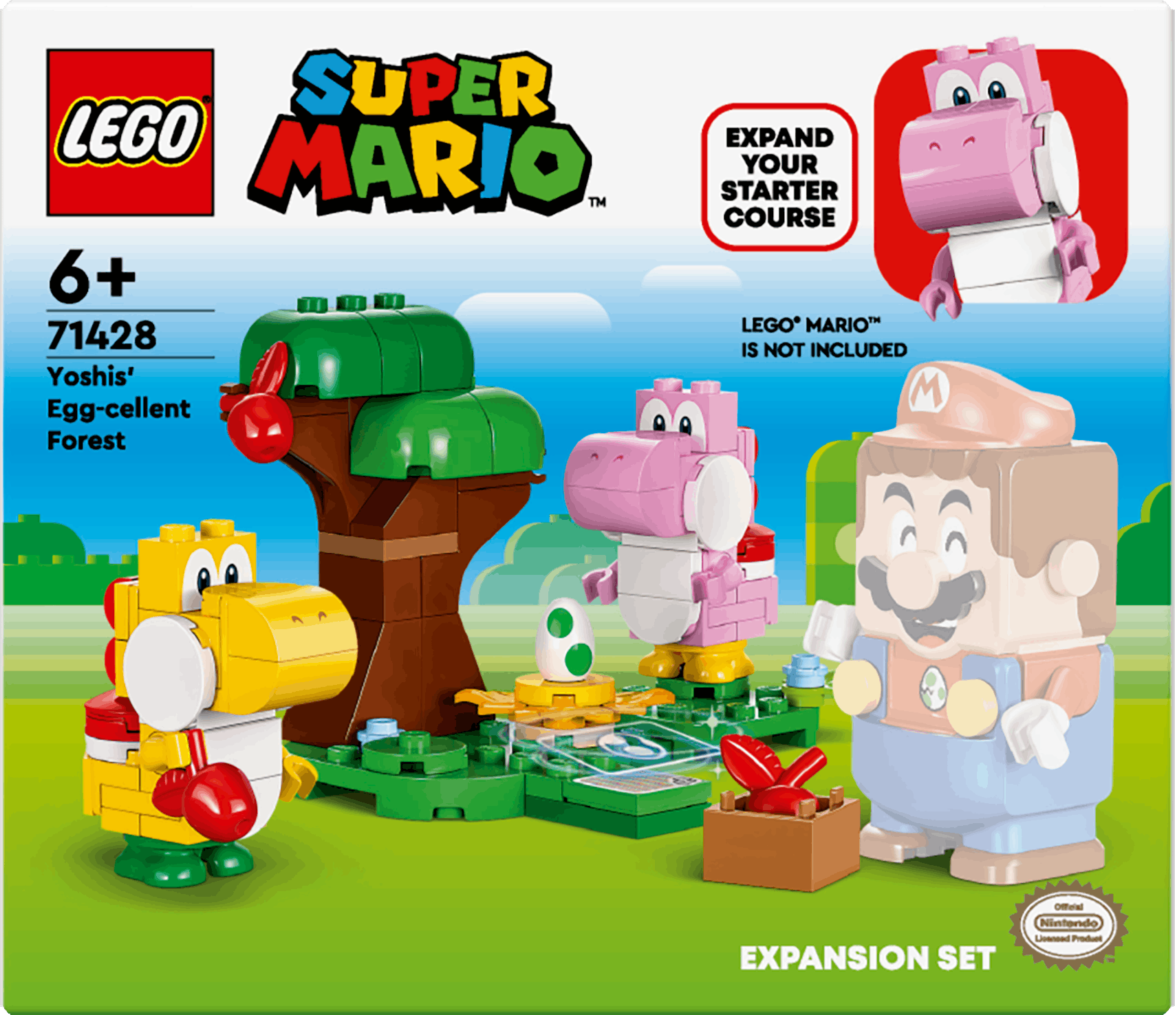Lego Super Mario Ensemble D'extension Forêt De Yoshi (71428)