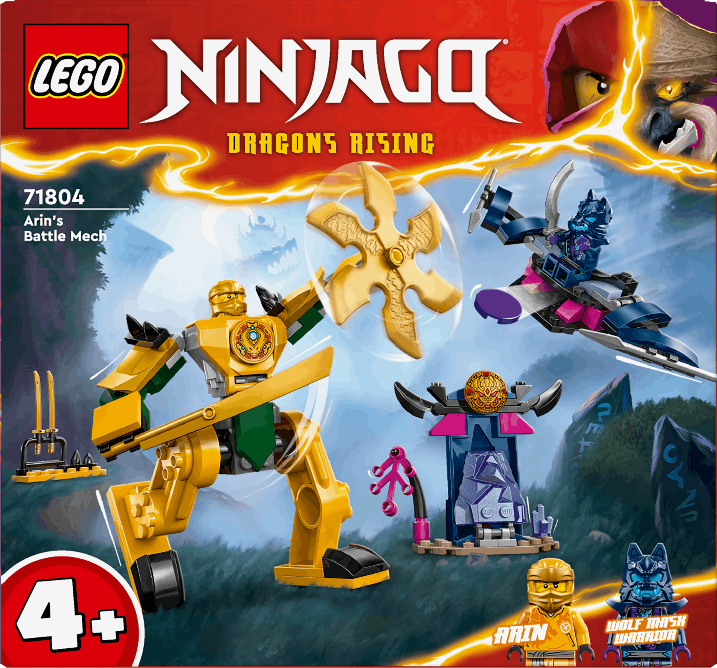 Lego Ninjago Le Robot De Combat D’arin (71804)