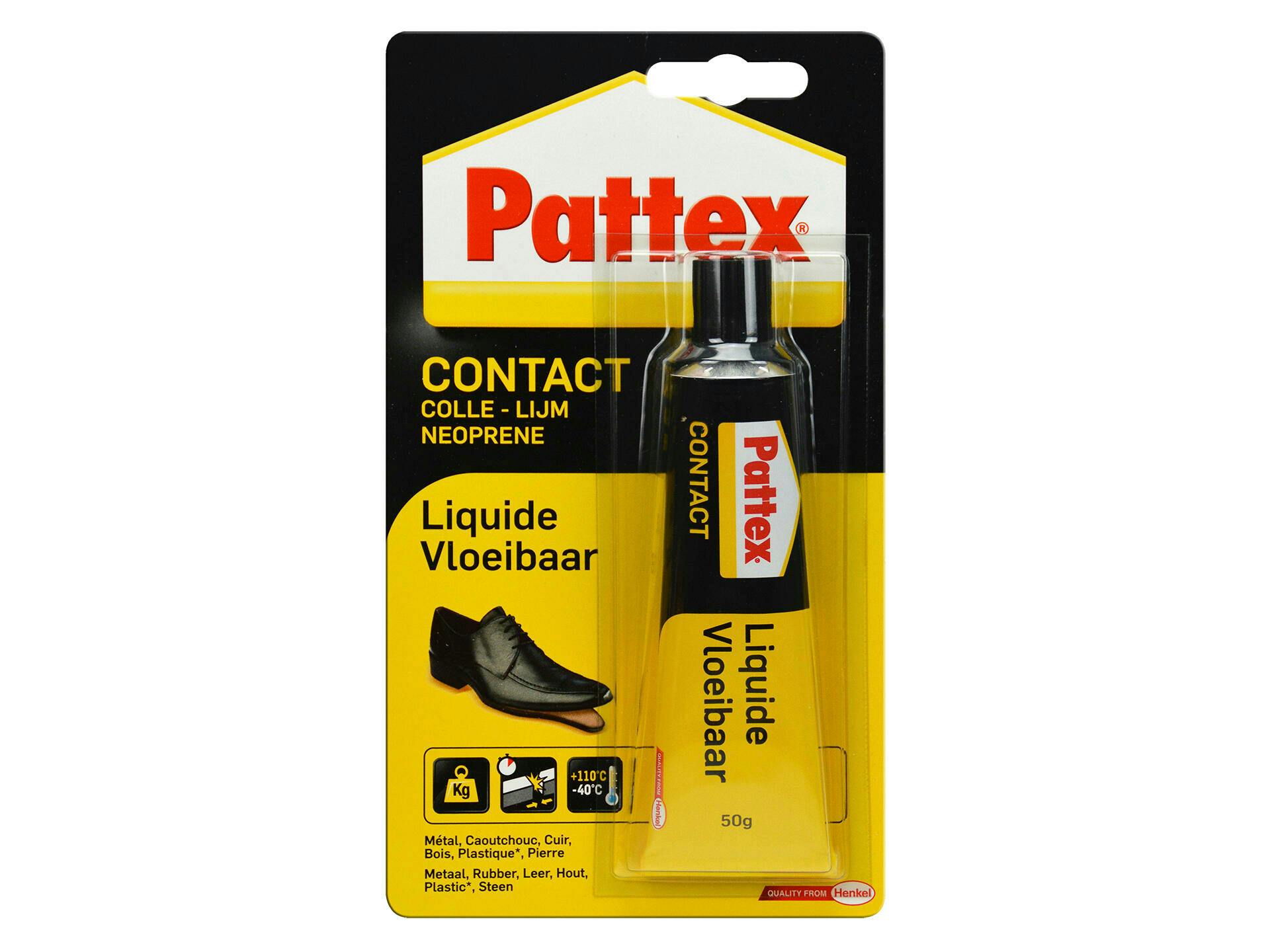 Pattex Colle De Contact Liquide Multiusages 50gr