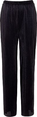Pantalon Dame Plissé Noir 