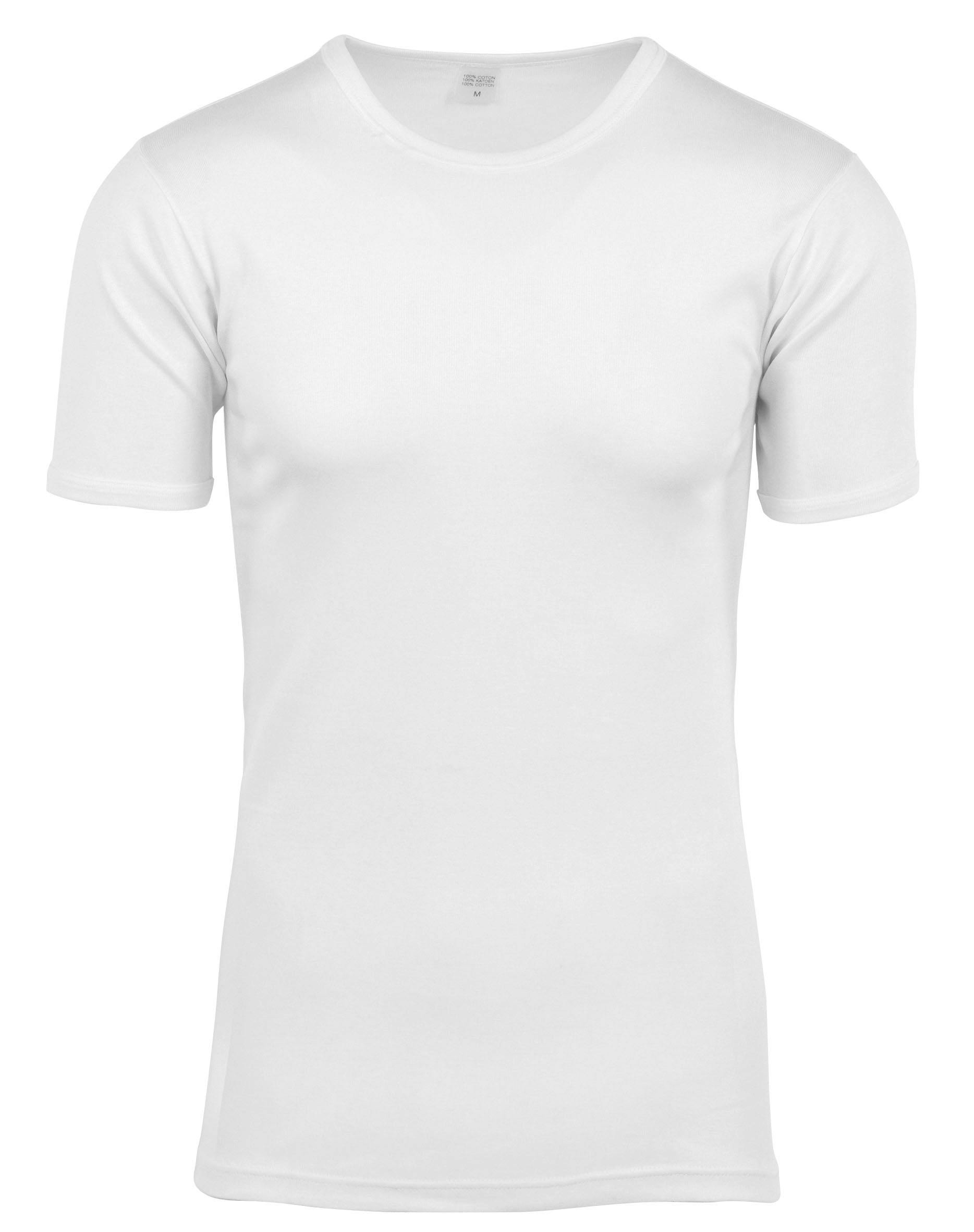 T-shirt Col Rond Homme Blanc