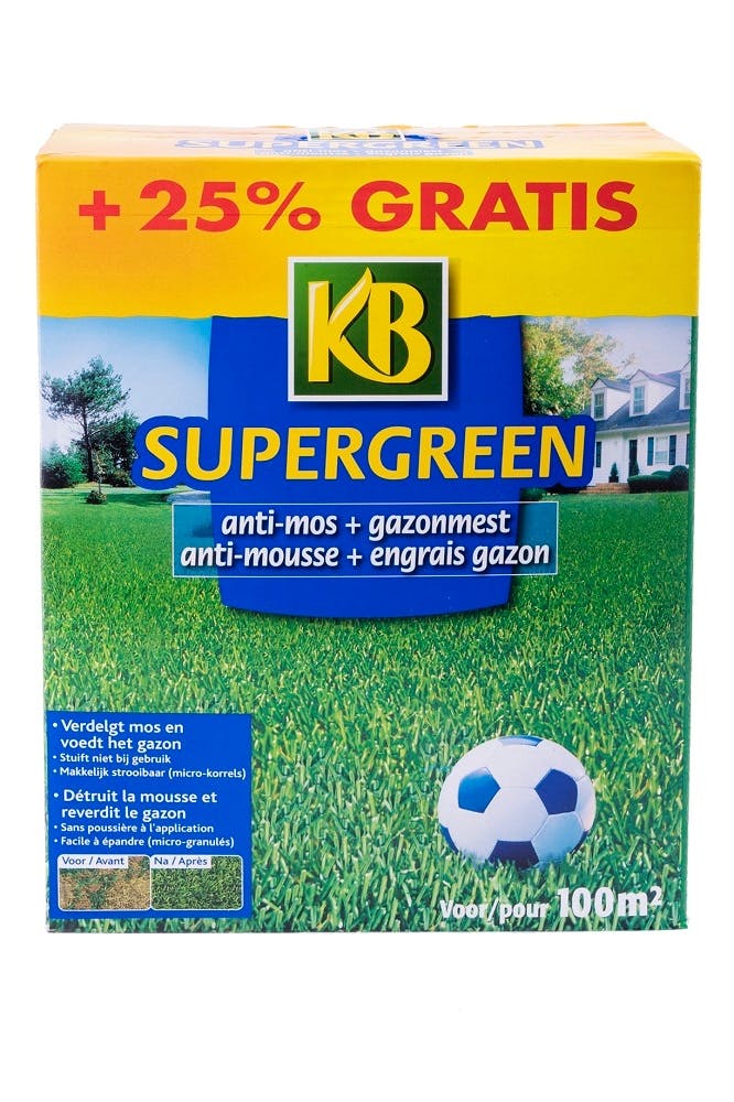 Kb Supergreen 3kg +750gr Gratis 