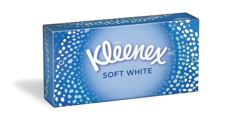 Kleenex Doos 70 Witte Zachte Tissue