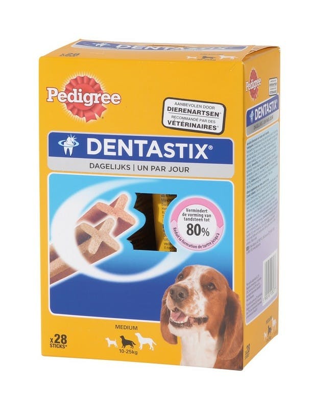 Ped C&t Dentastix Med 28 Stuks