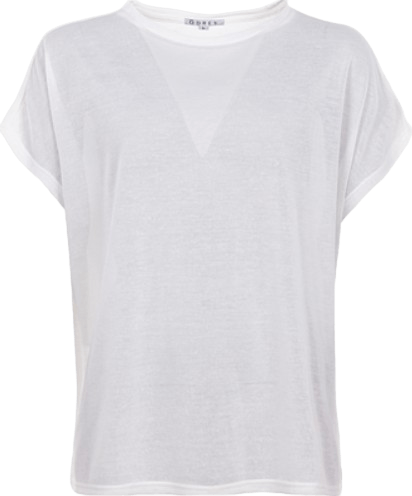ôdrey T-shirt Lin Blanc Femme
